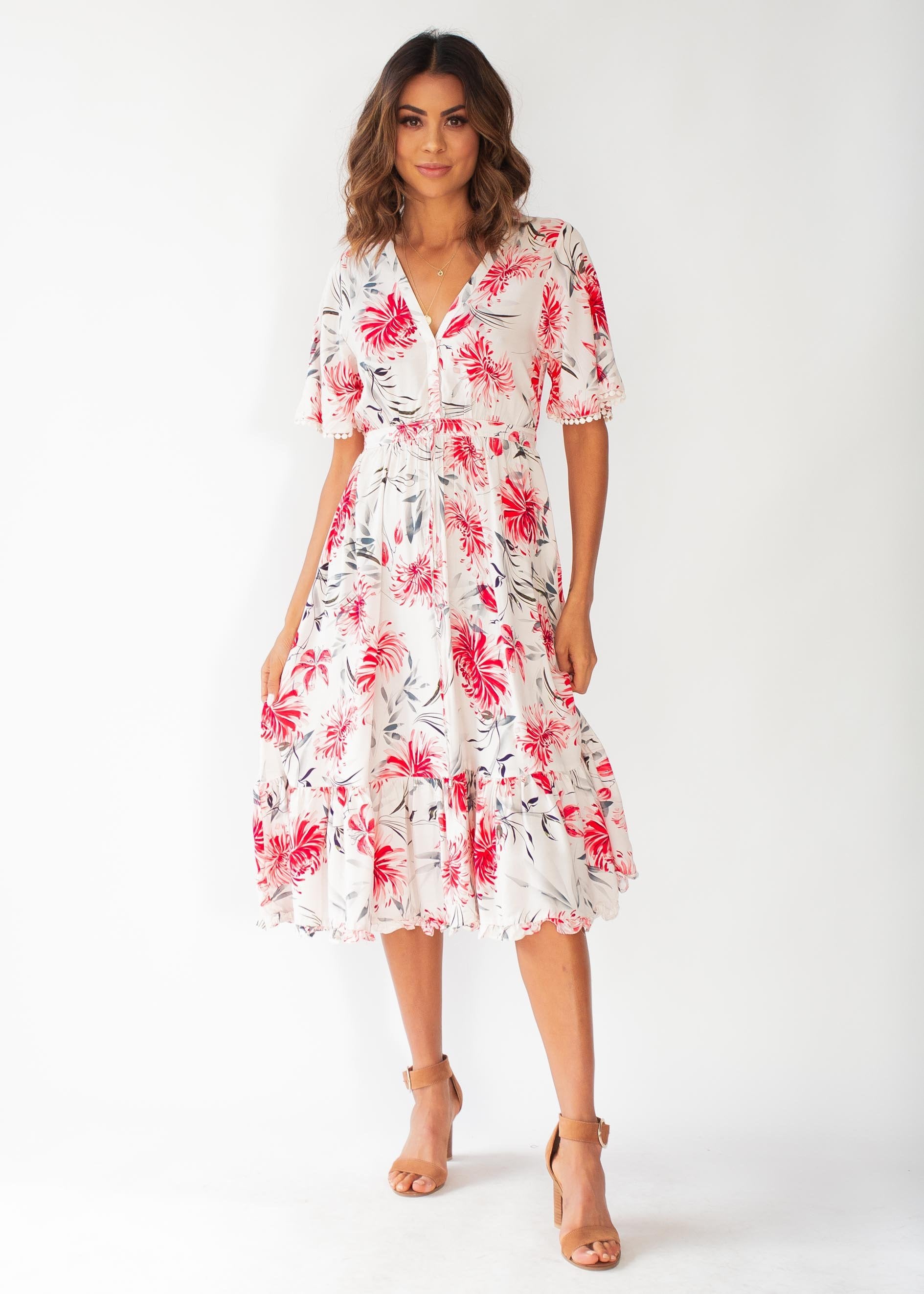 Darcie Midi Dress - Tabitha