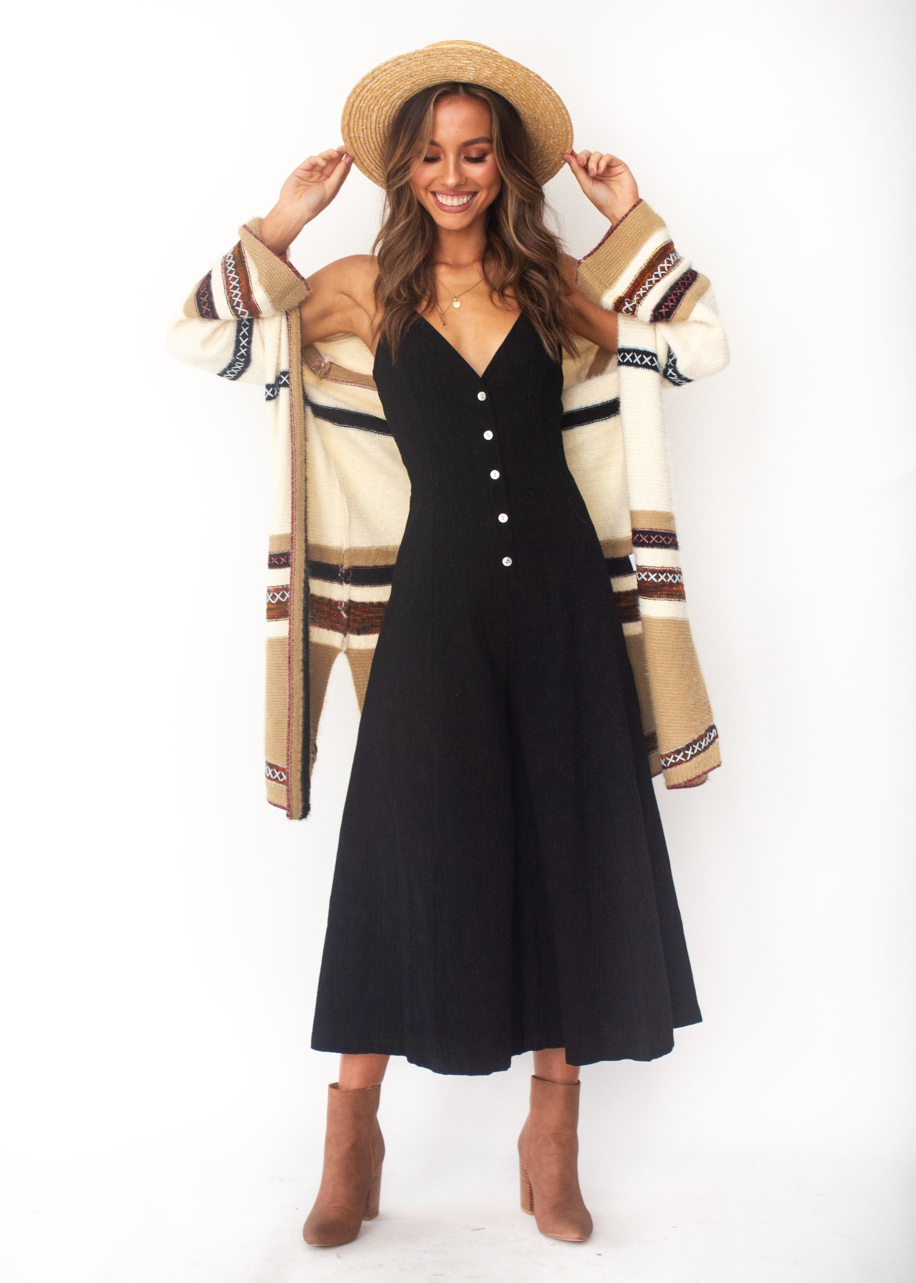Women's Marnie Pantsuit - Black