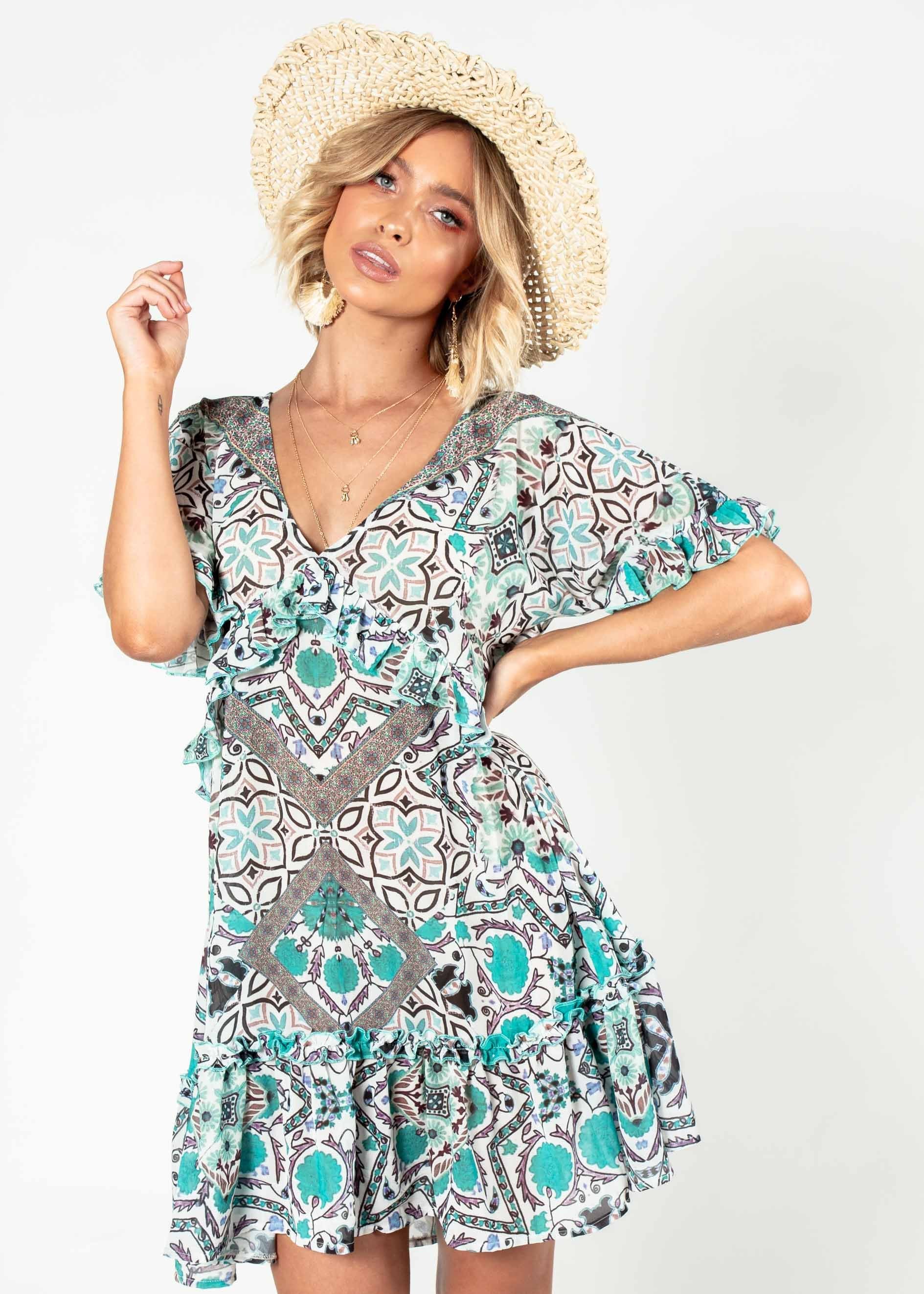 Hold Me Now Dress - Havana