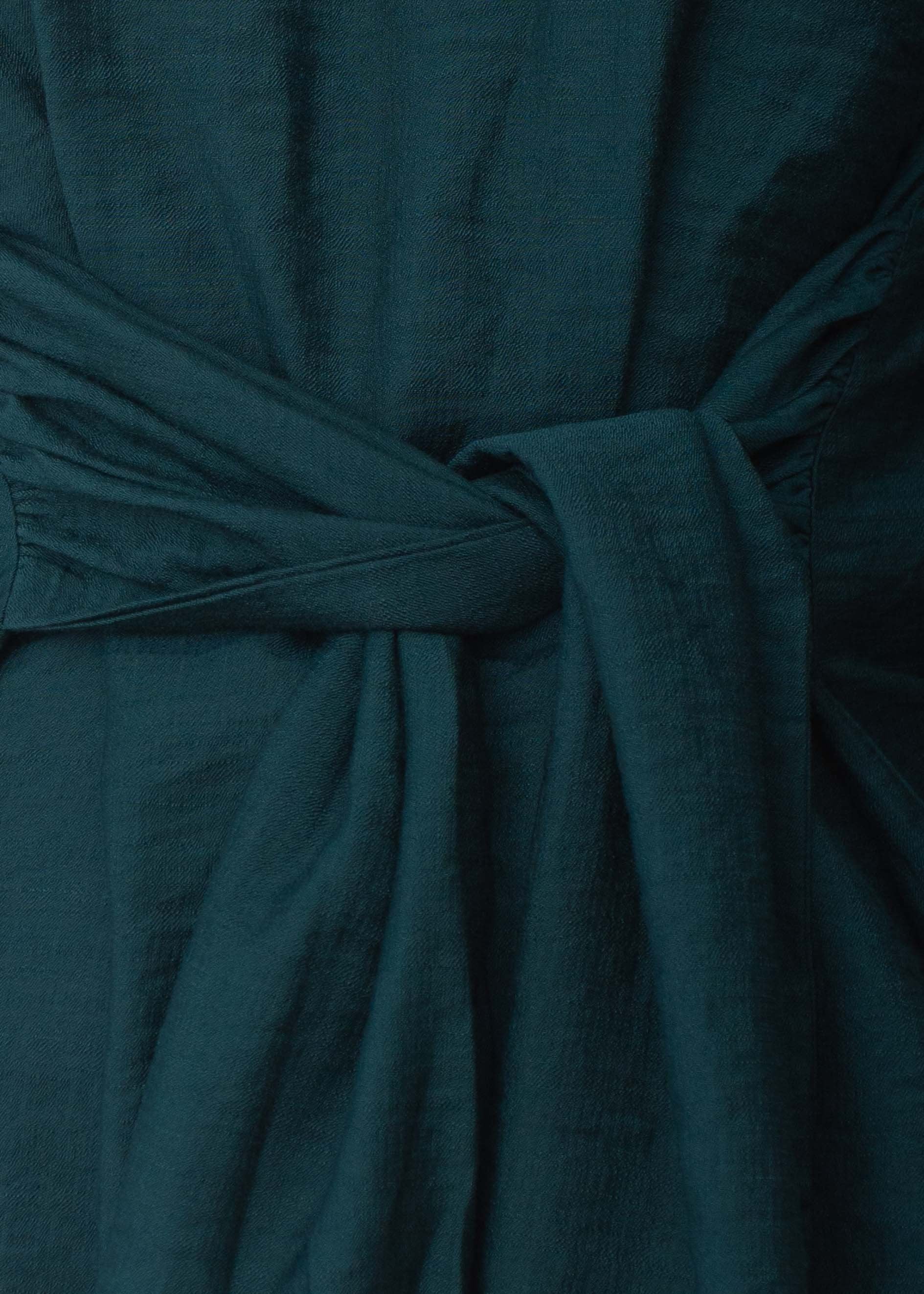 Born To Dare Tie Blouse - Emerald