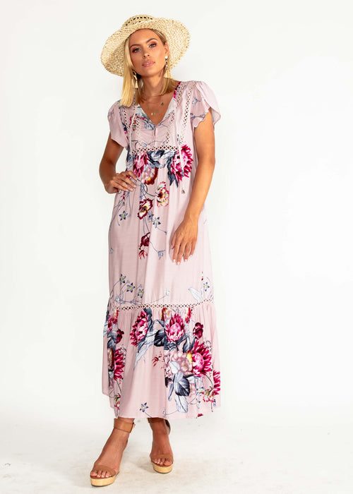 Valerie Maxi Dress - Dahlia