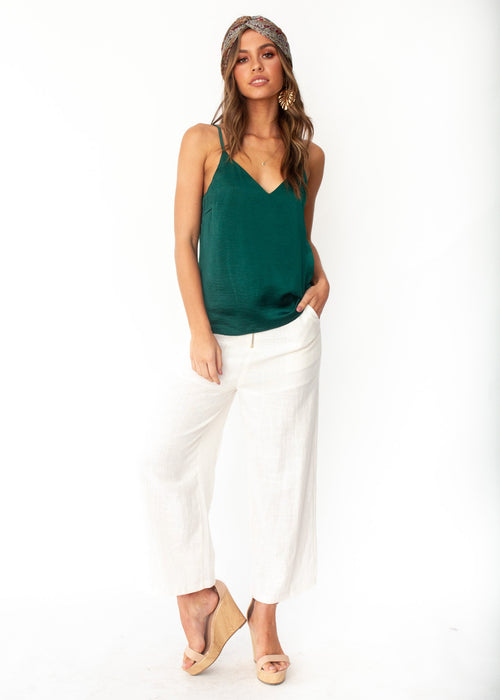 In Your Dreams Cami - Emerald