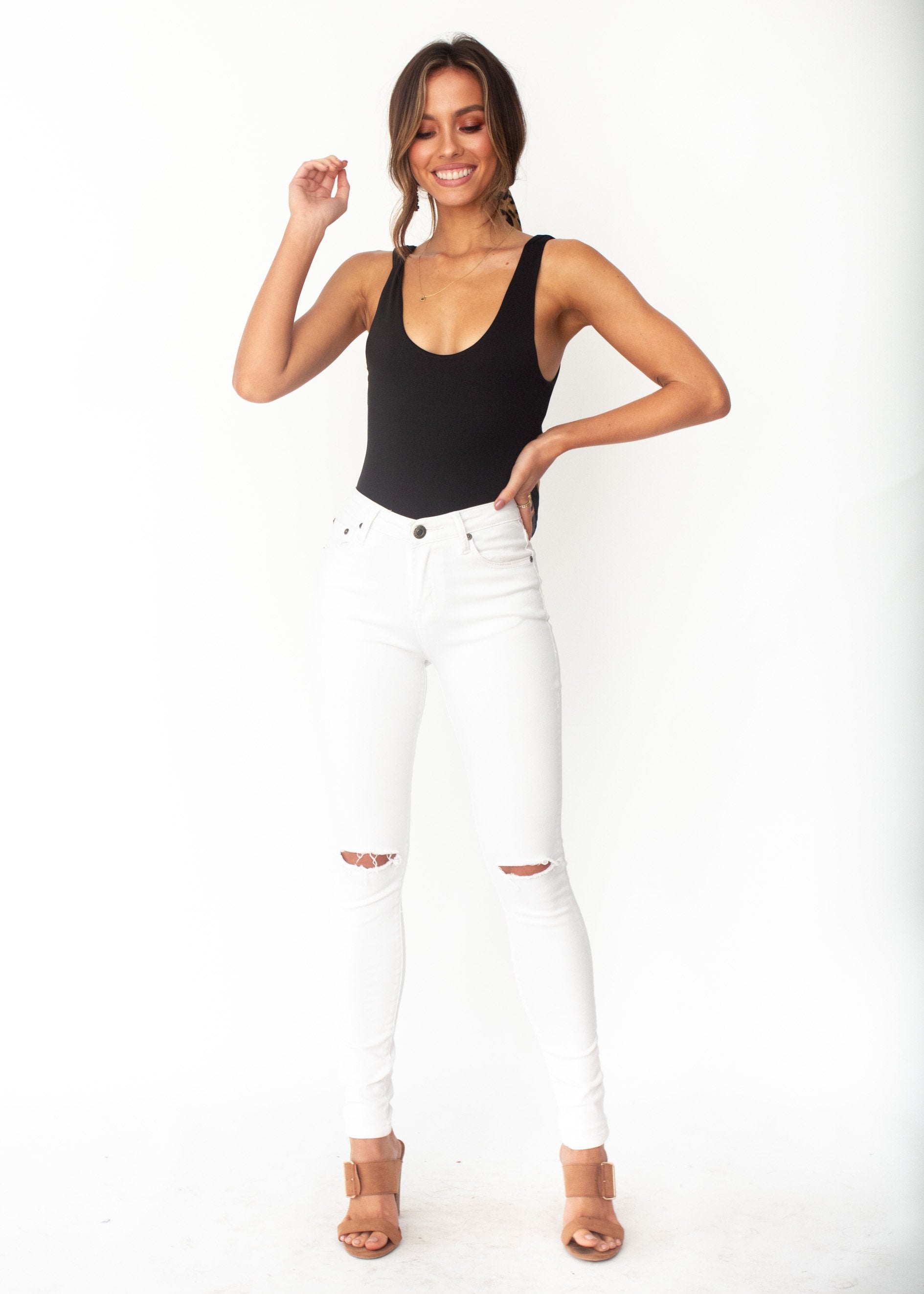 Laycie Bodysuit - Black