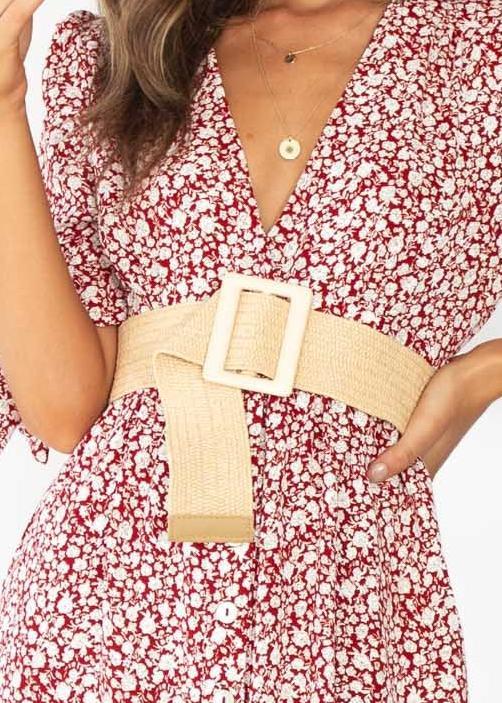 London Lights Belt - Cream