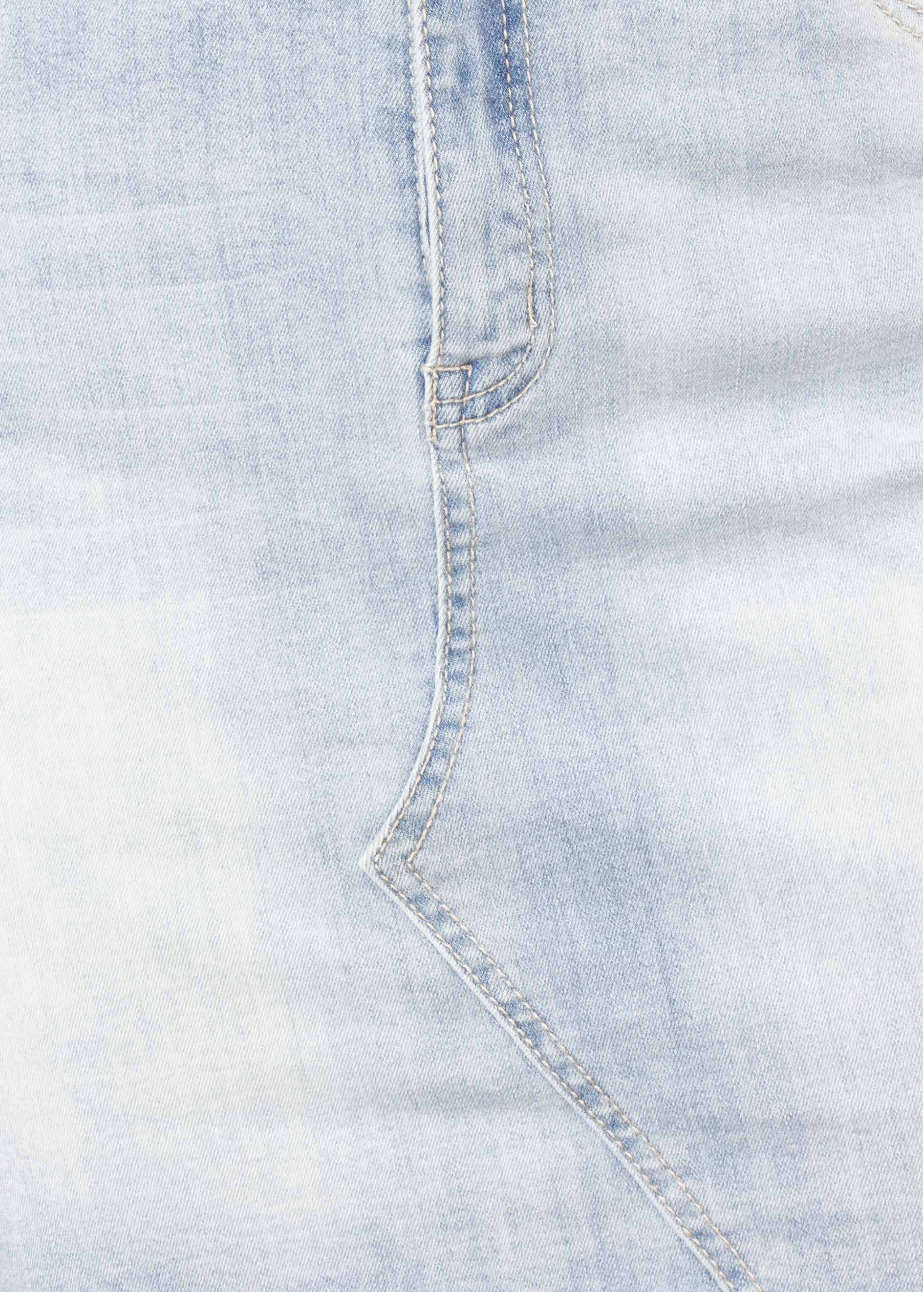 Bad Habits Denim Skirt - Light Blue