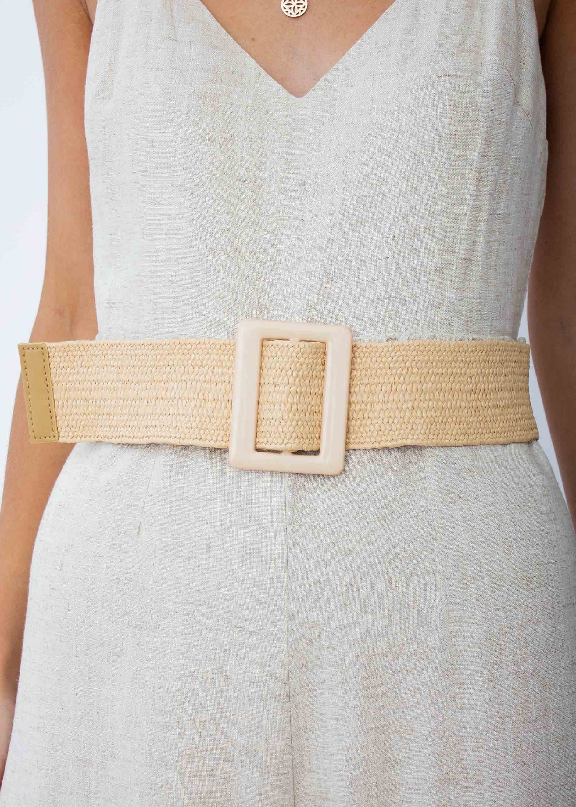 London Lights Belt - Cream
