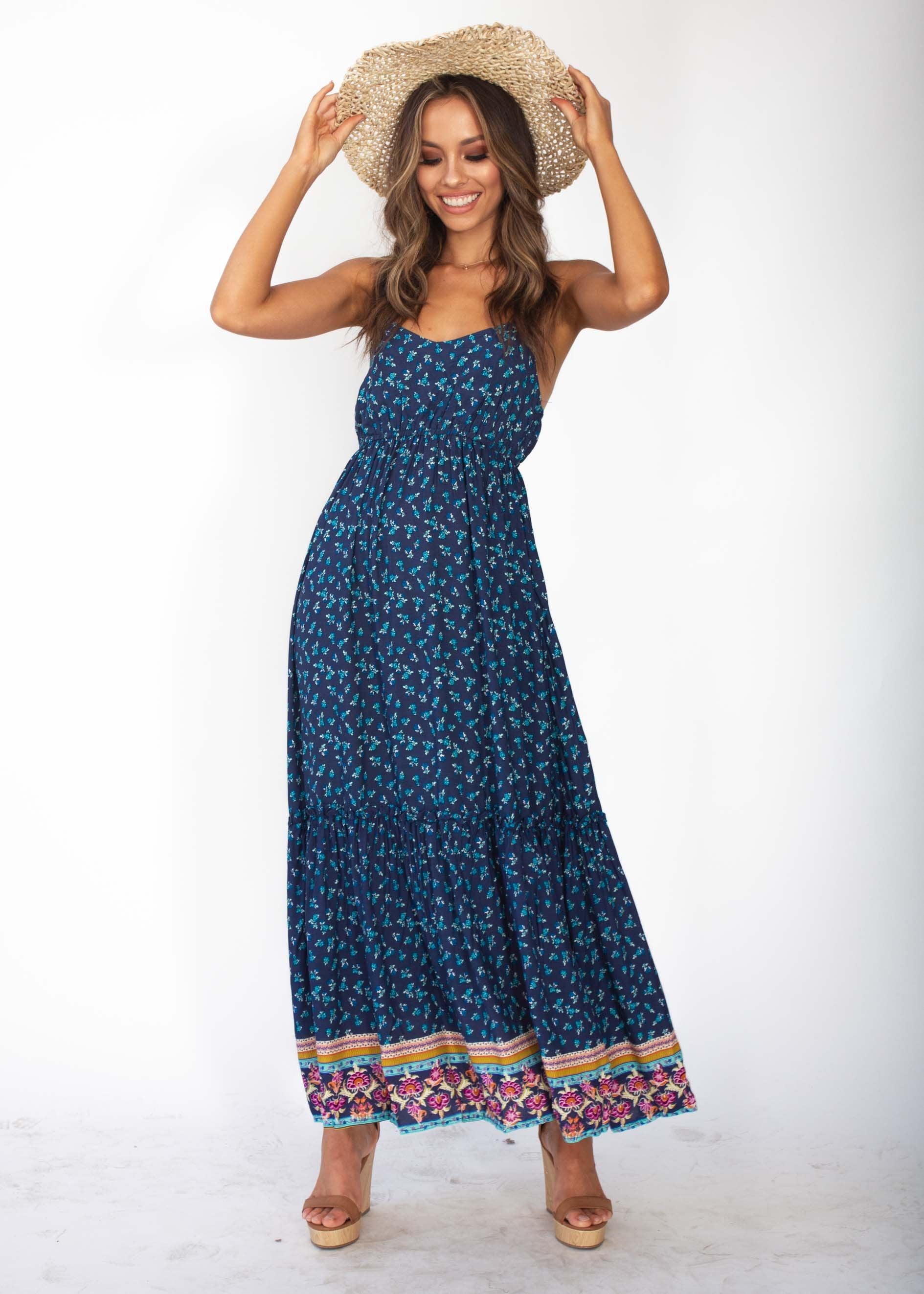 Pollen Maxi Dress - Boardwalk