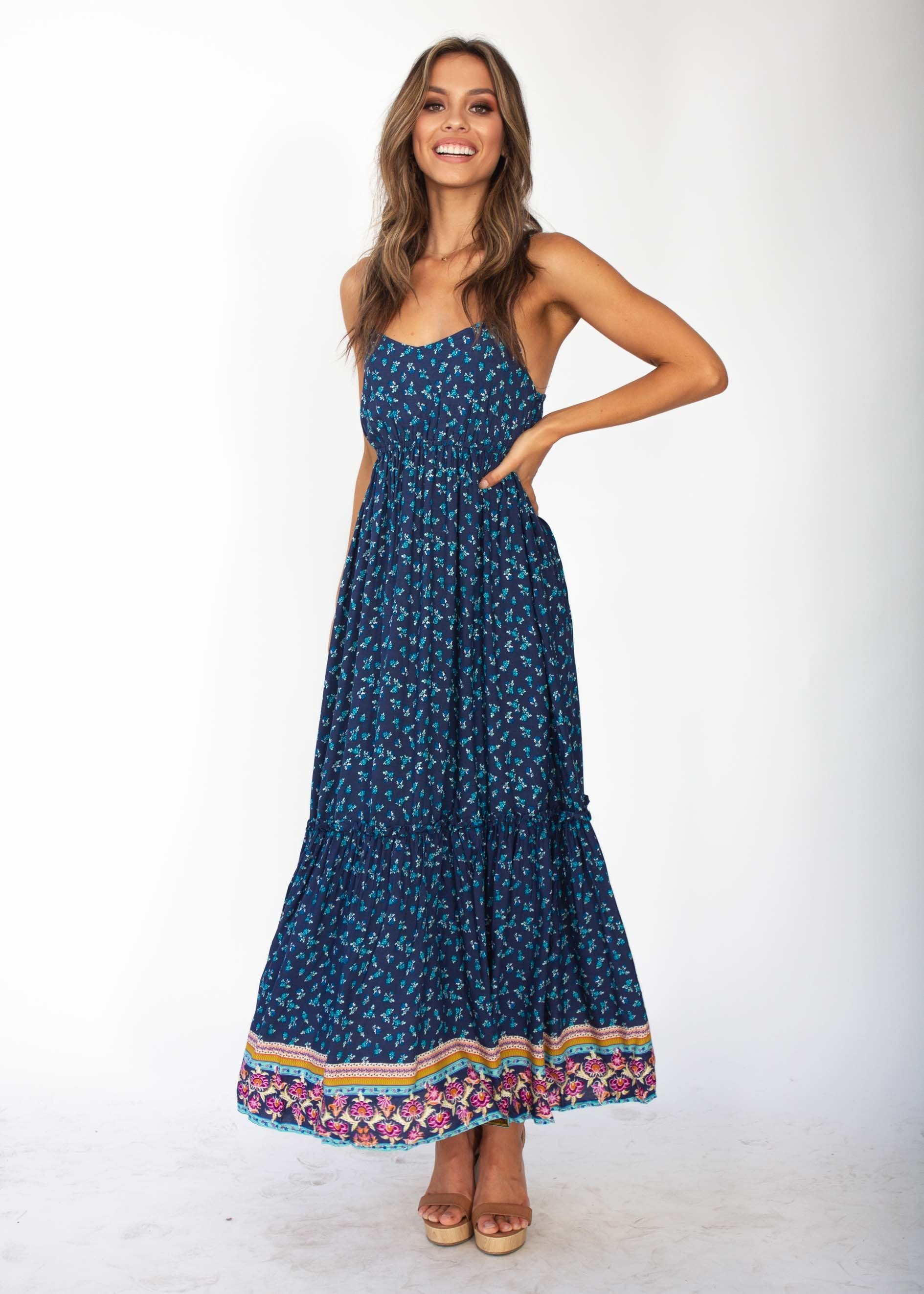Pollen Maxi Dress - Boardwalk
