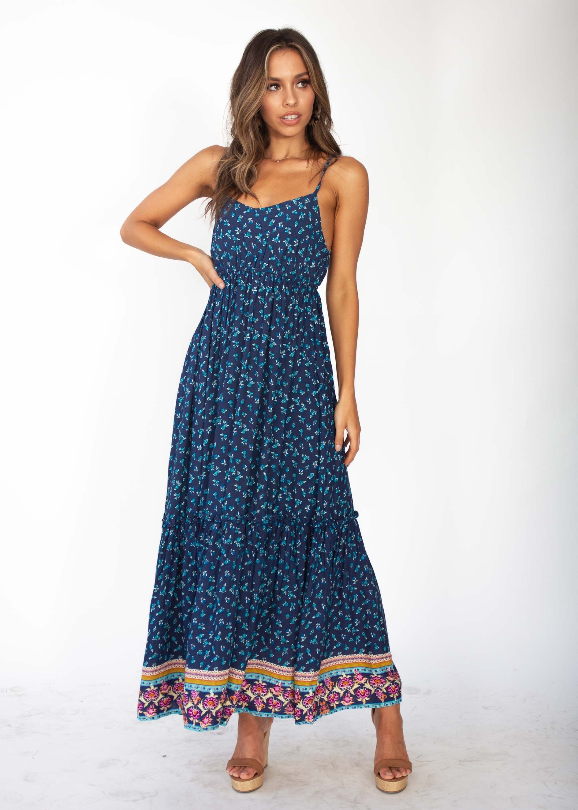 Pollen Maxi Dress - Boardwalk