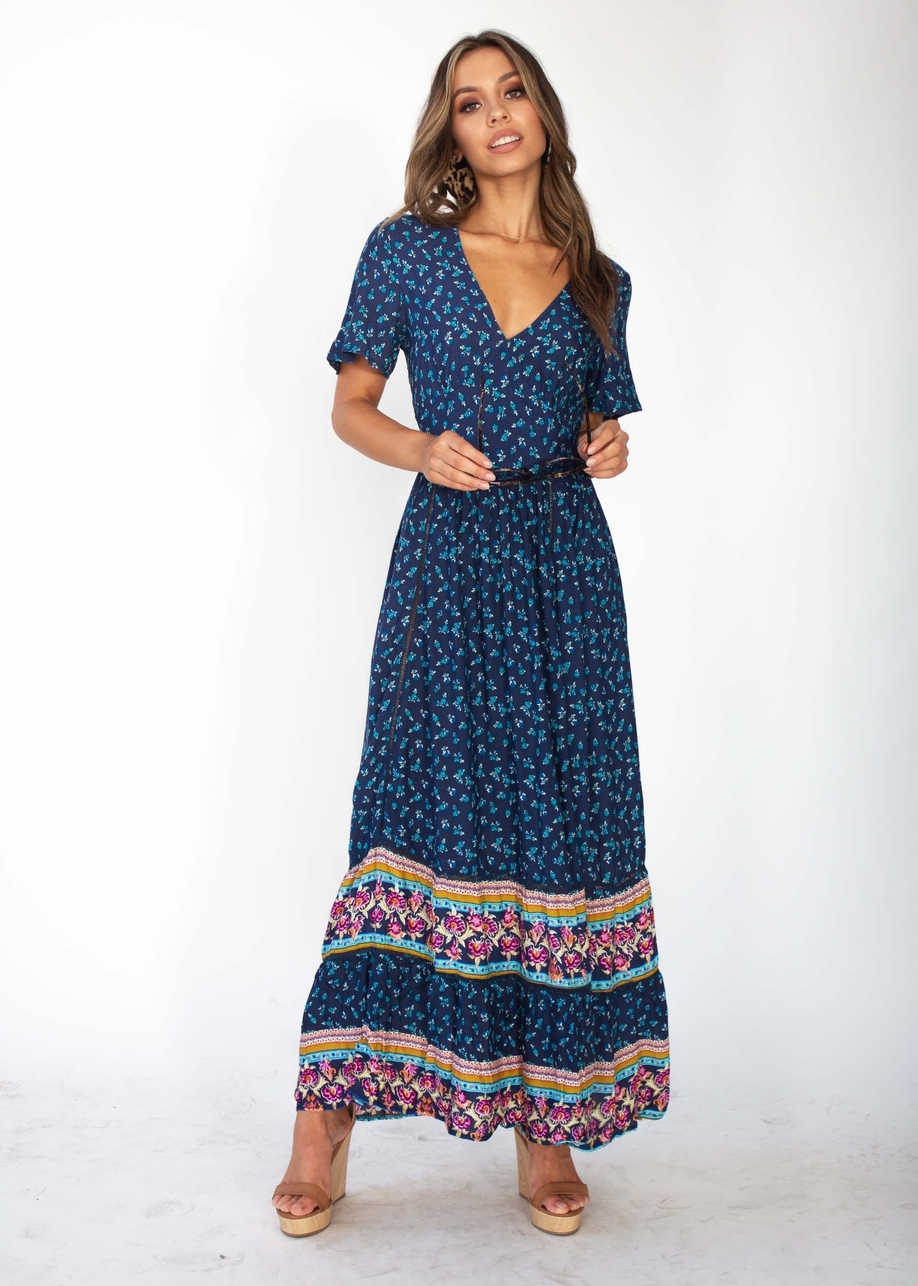 Yara Maxi Dress - Boardwalk