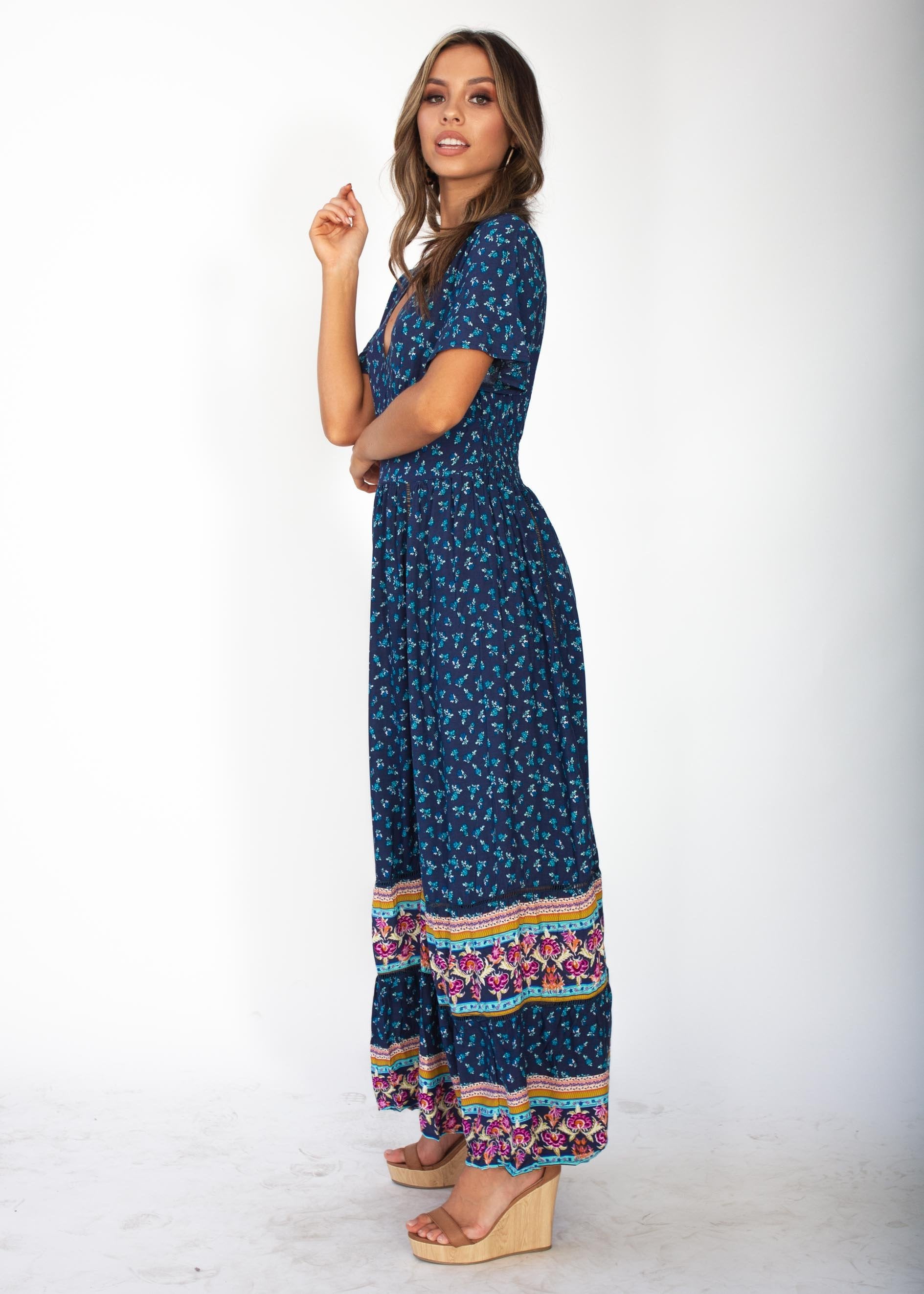 Yara Maxi Dress - Boardwalk