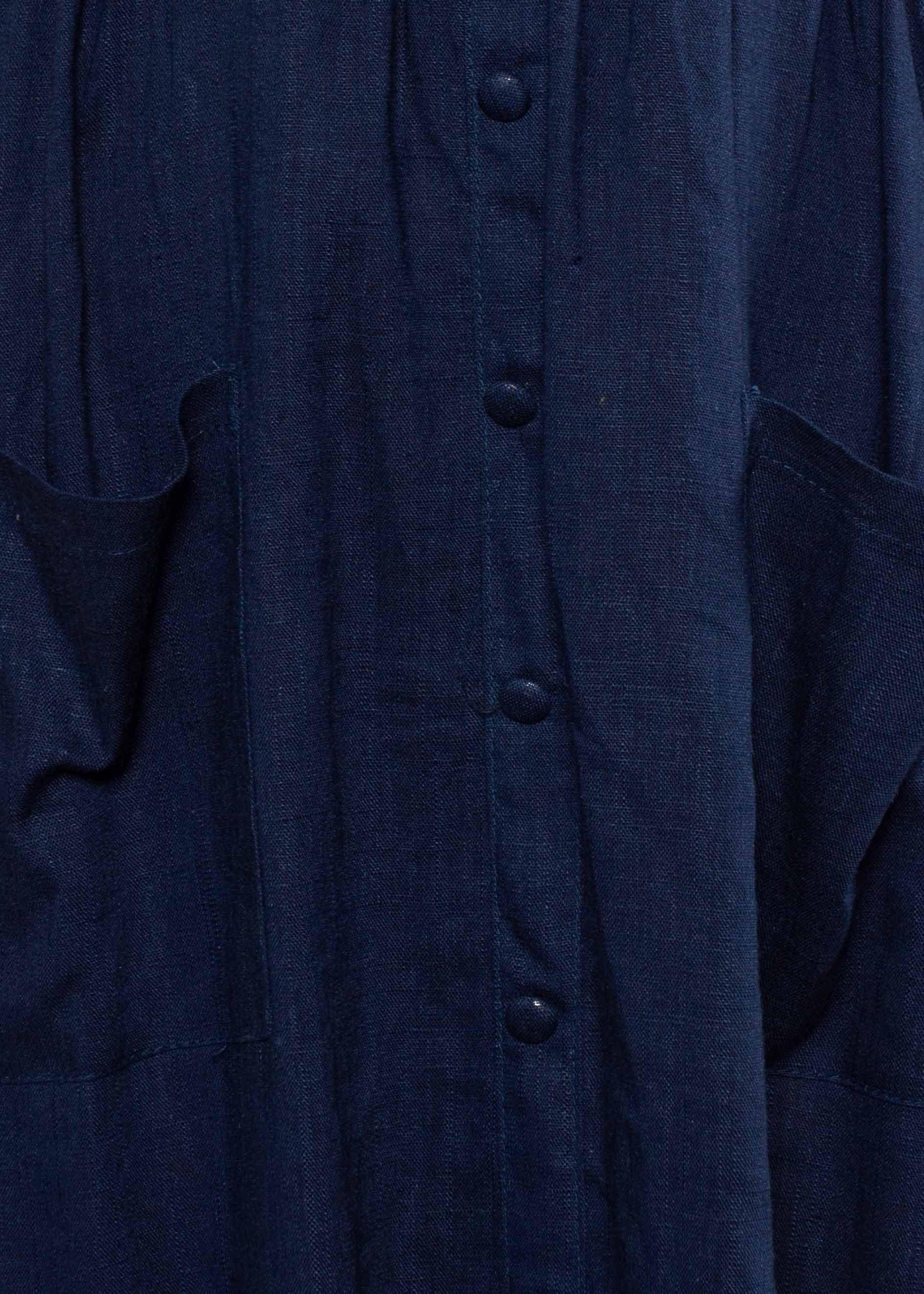 Alara Midi Dress - Navy