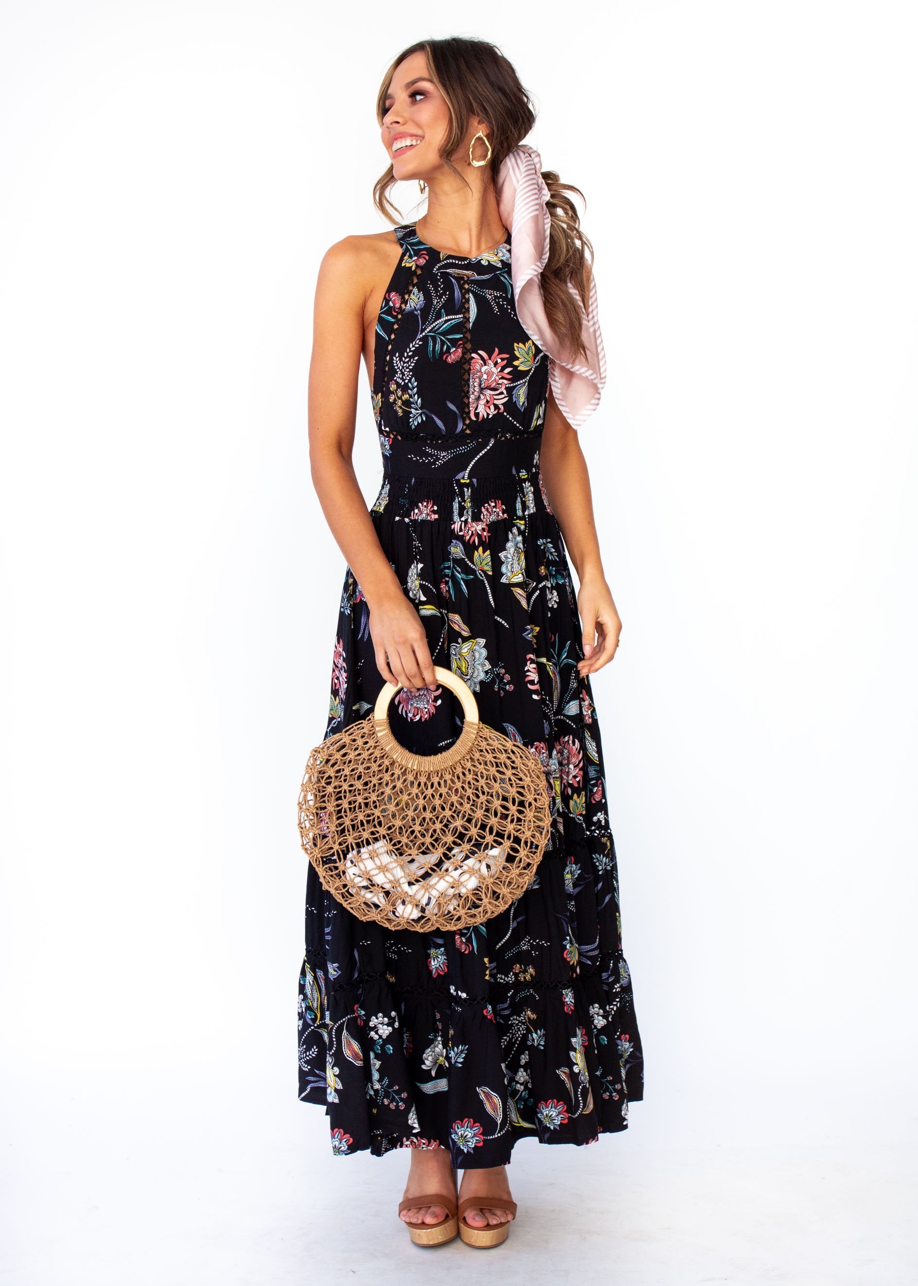 Hurley Maxi Dress - Under The Stars