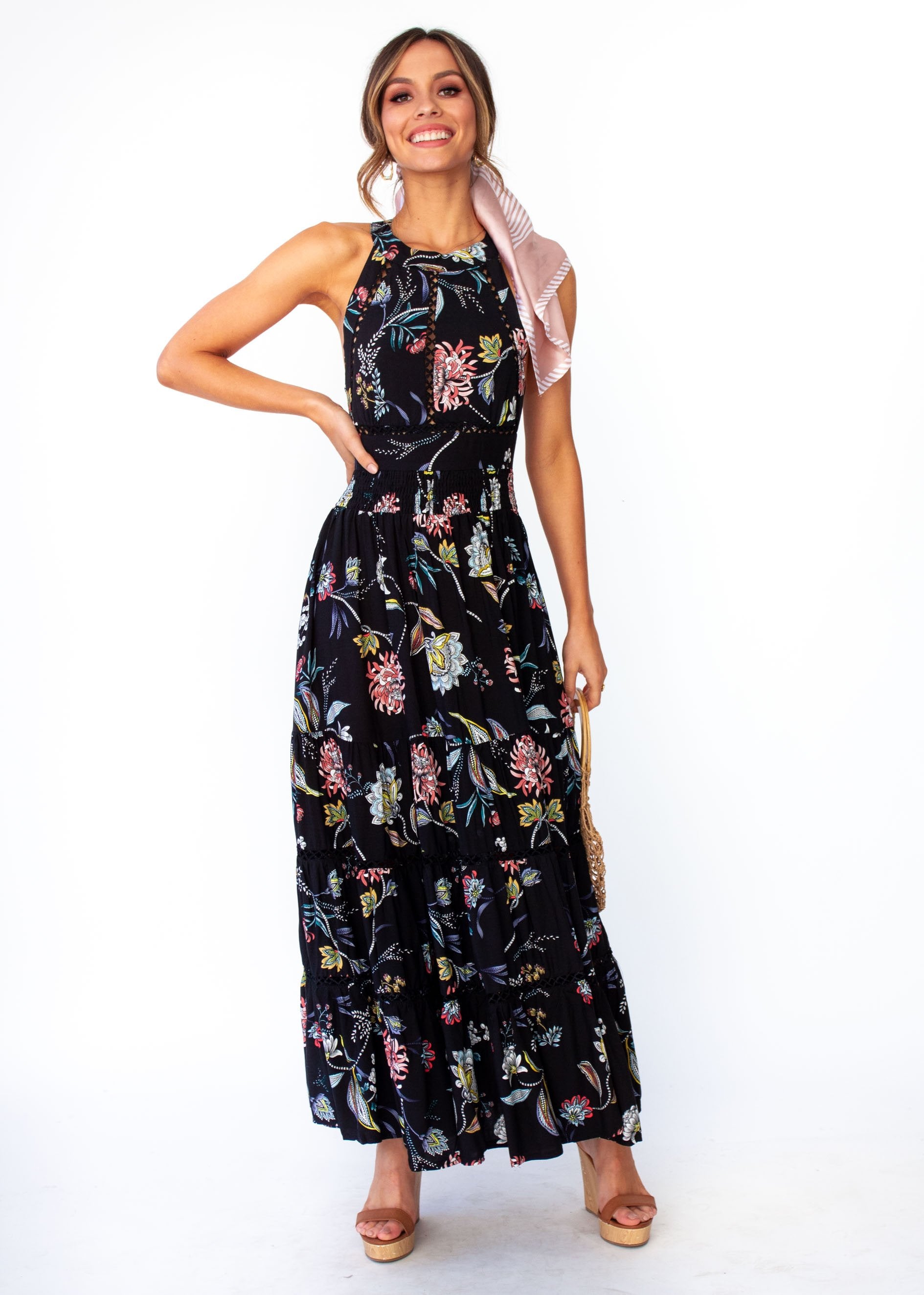 Hurley Maxi Dress - Under The Stars