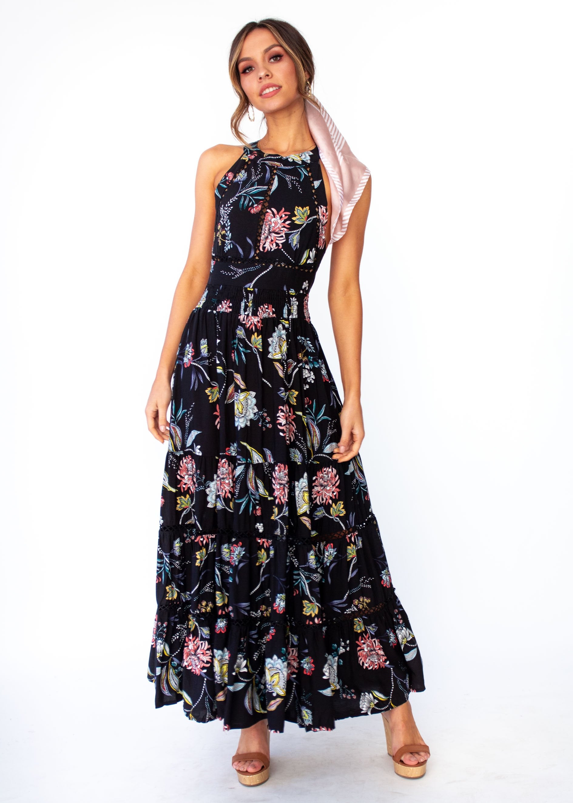Hurley Maxi Dress - Under The Stars