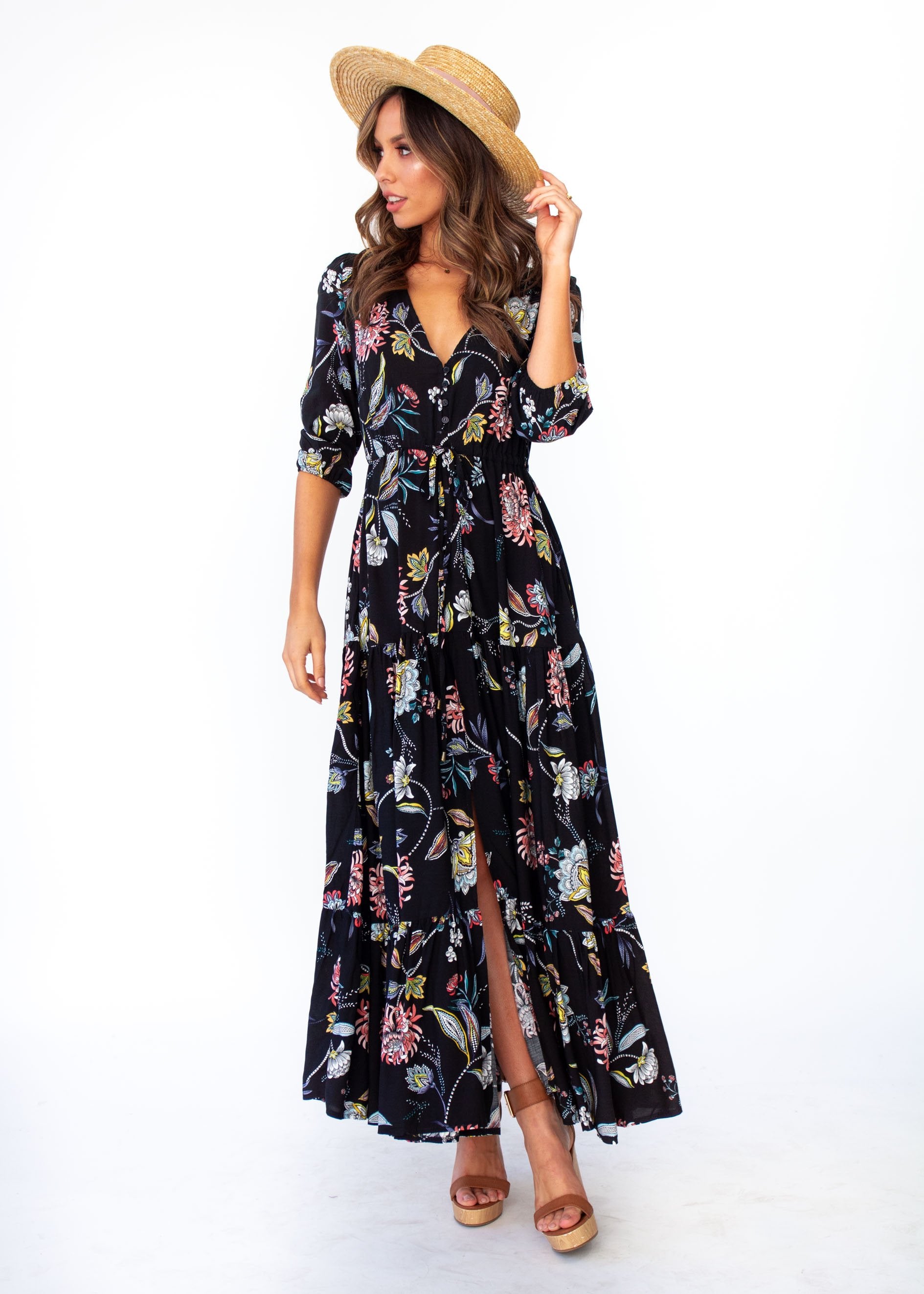 Tessa Maxi Dress - Under The Stars
