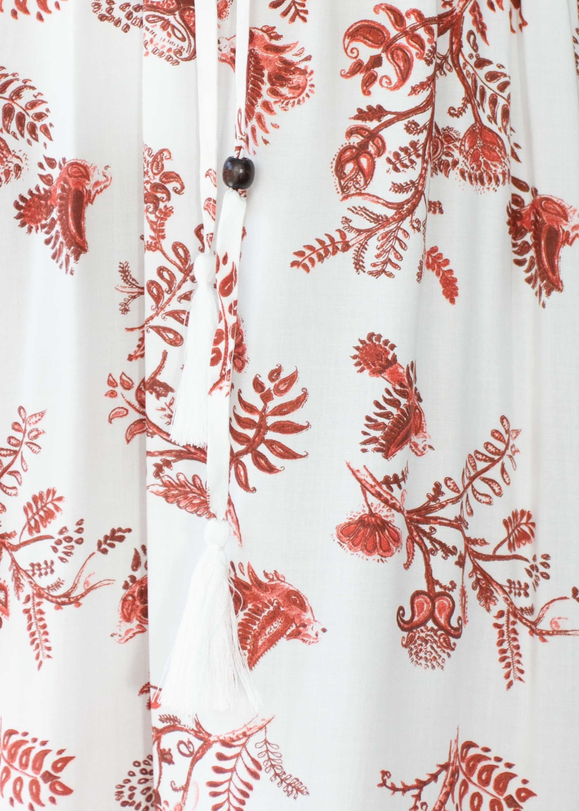 Apricot Hi-Lo Midi Dress - Dune