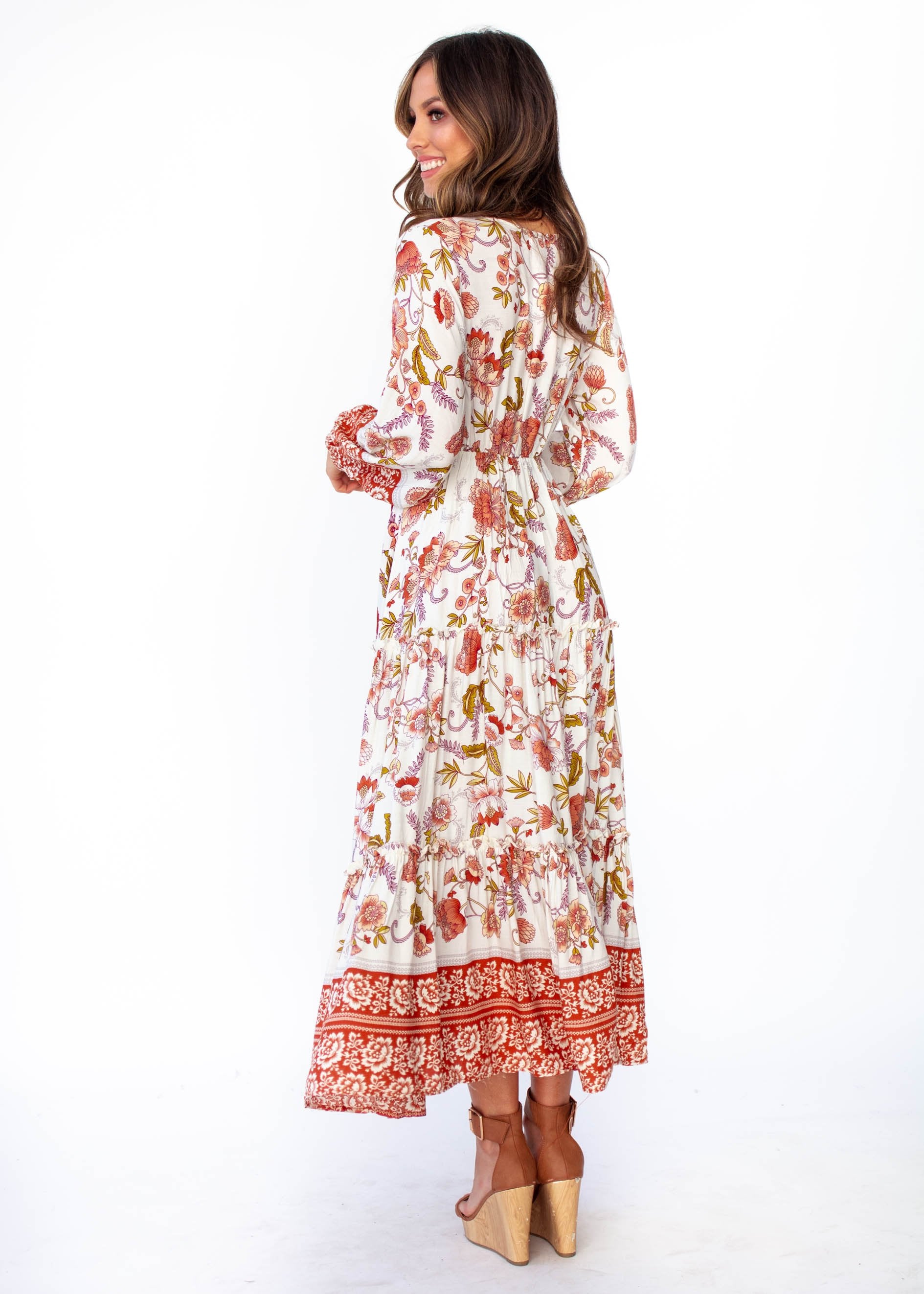 Esplanade Midi Dress - Autumn