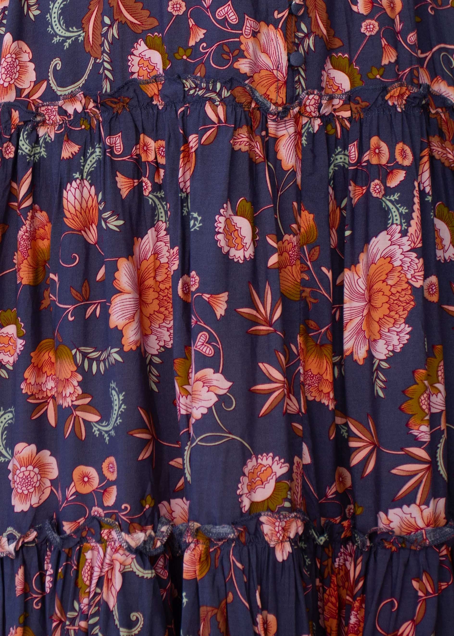 Esplanade Midi Dress - Dusk