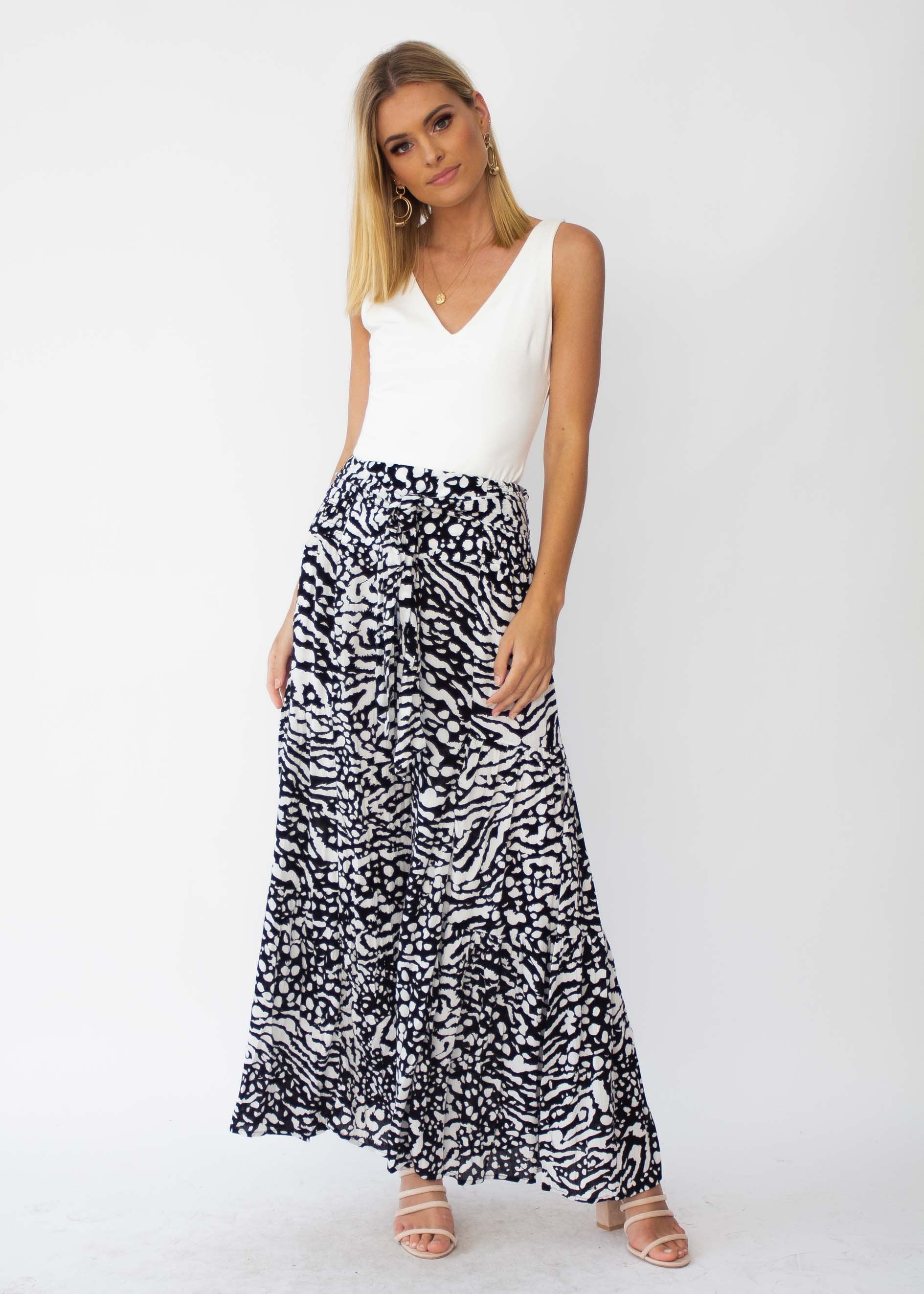 Sorrento Dreaming Pants - Black/White
