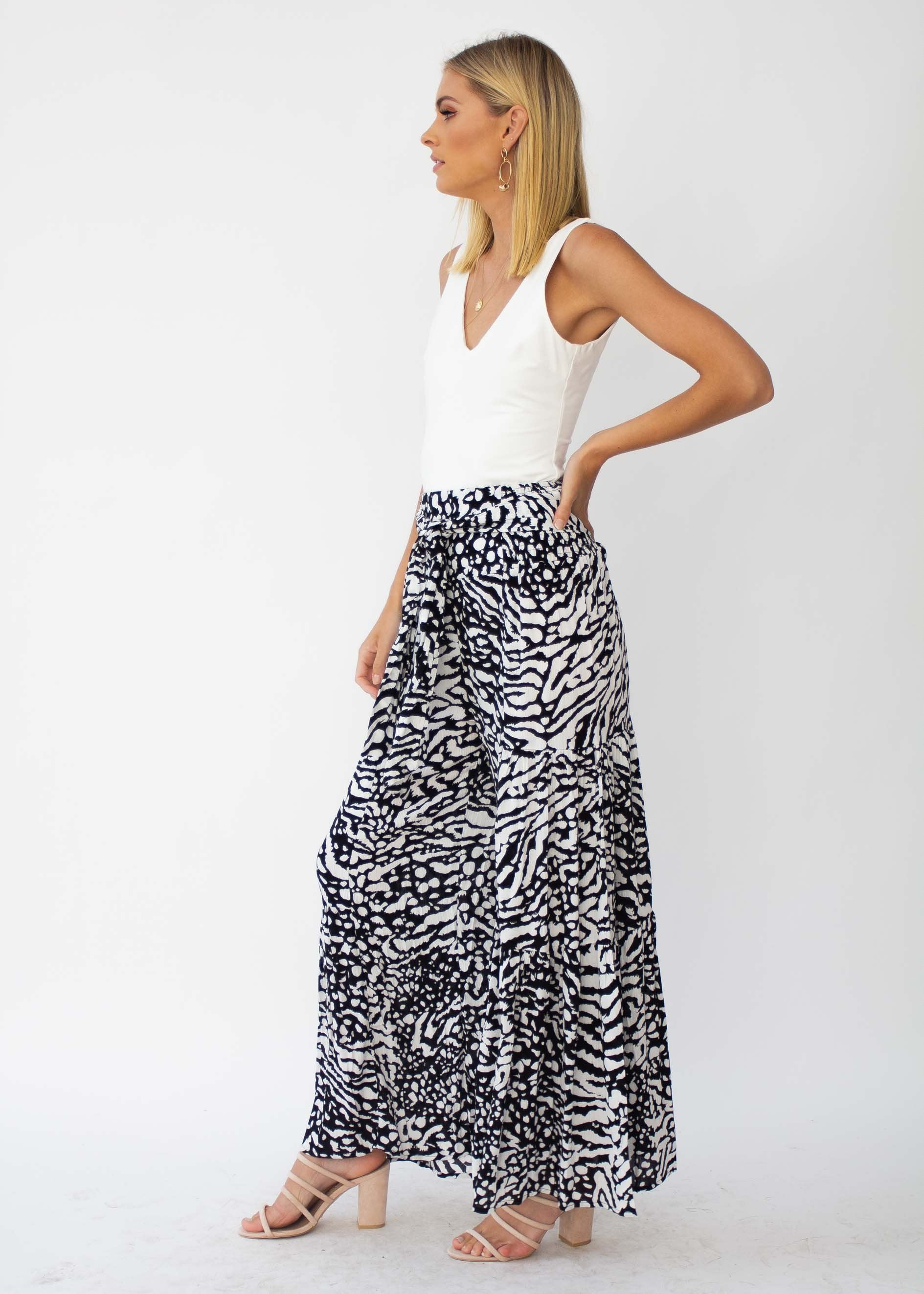 Sorrento Dreaming Pants - Black/White