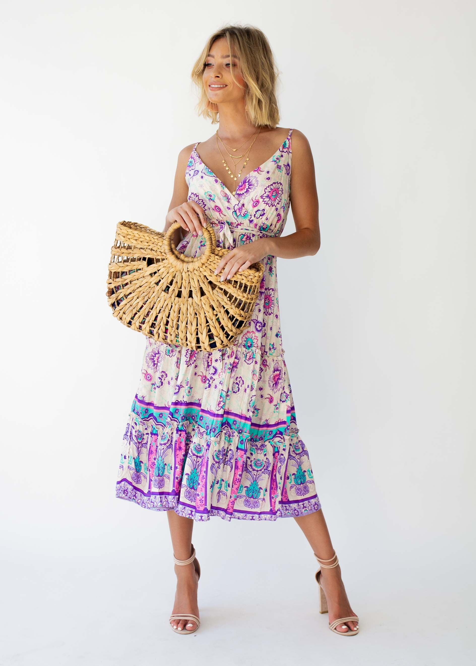 Moondust Midi Dress - Starlight