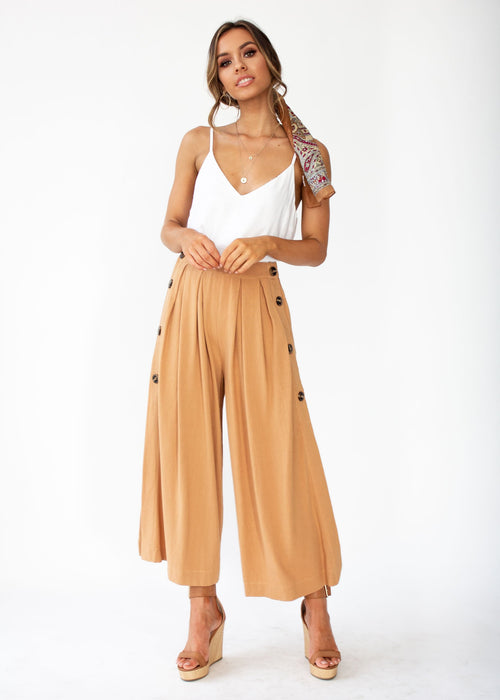 Brooklyn Culottes - Camel