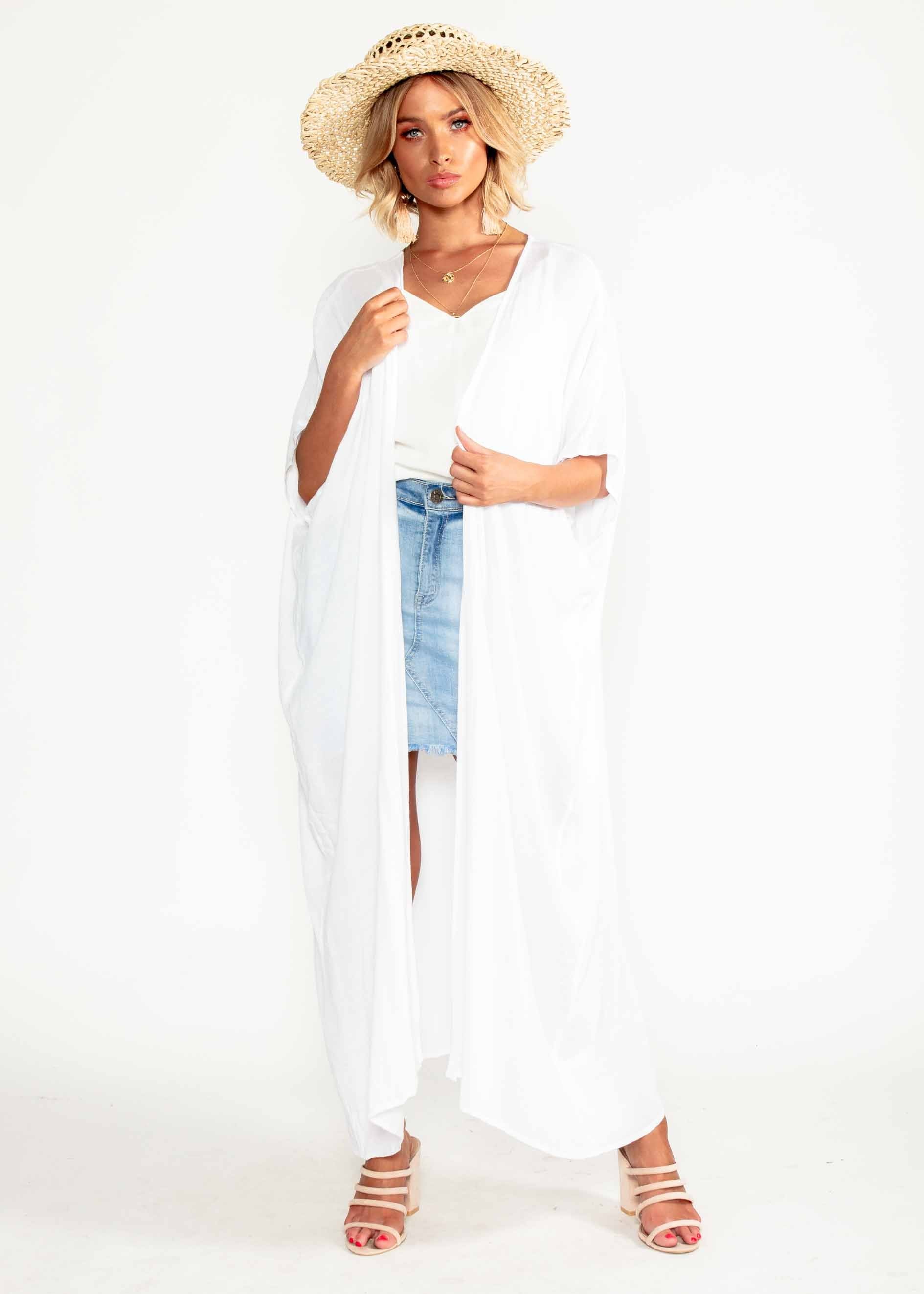Sea You Cape - White