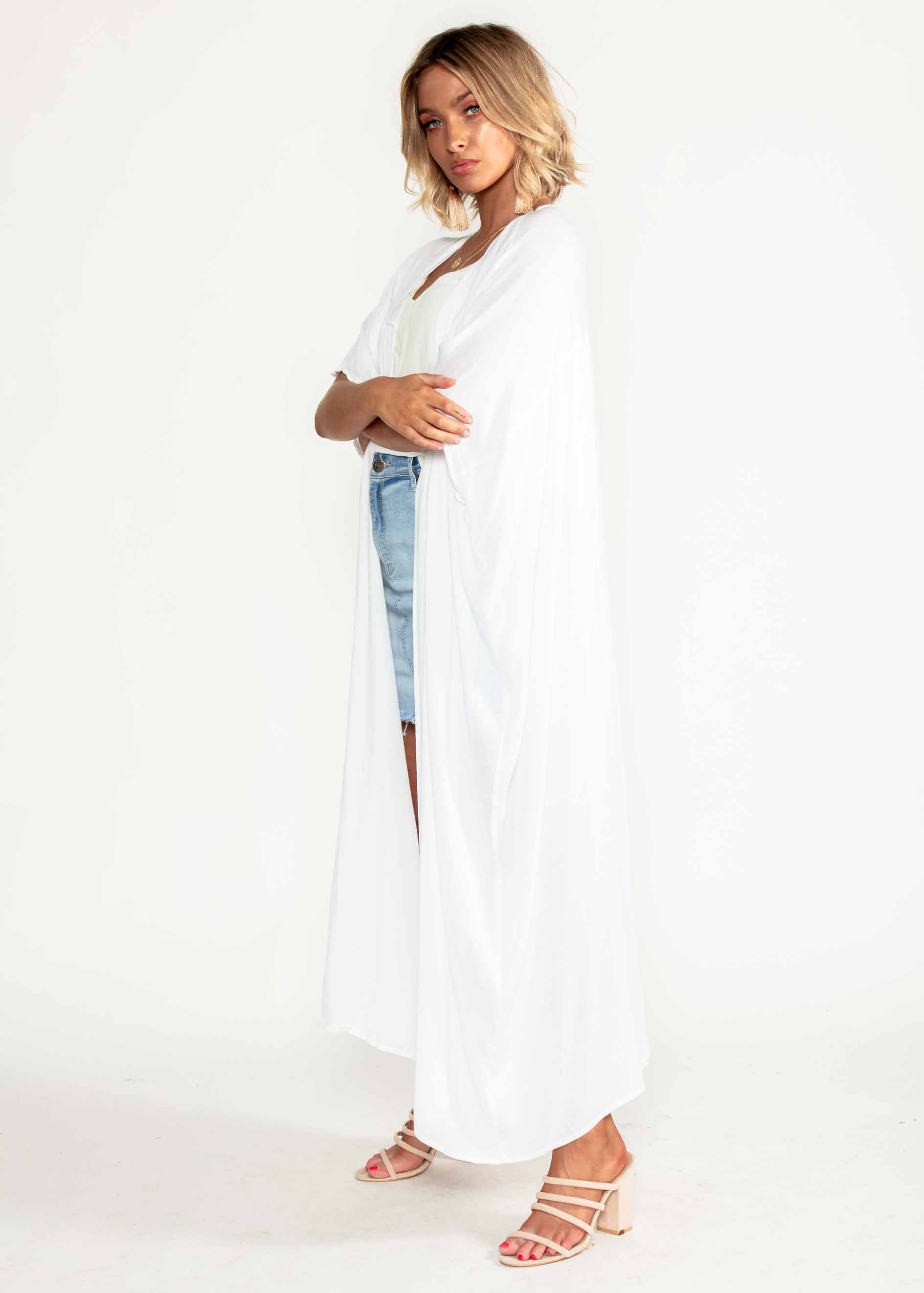 Sea You Cape - White