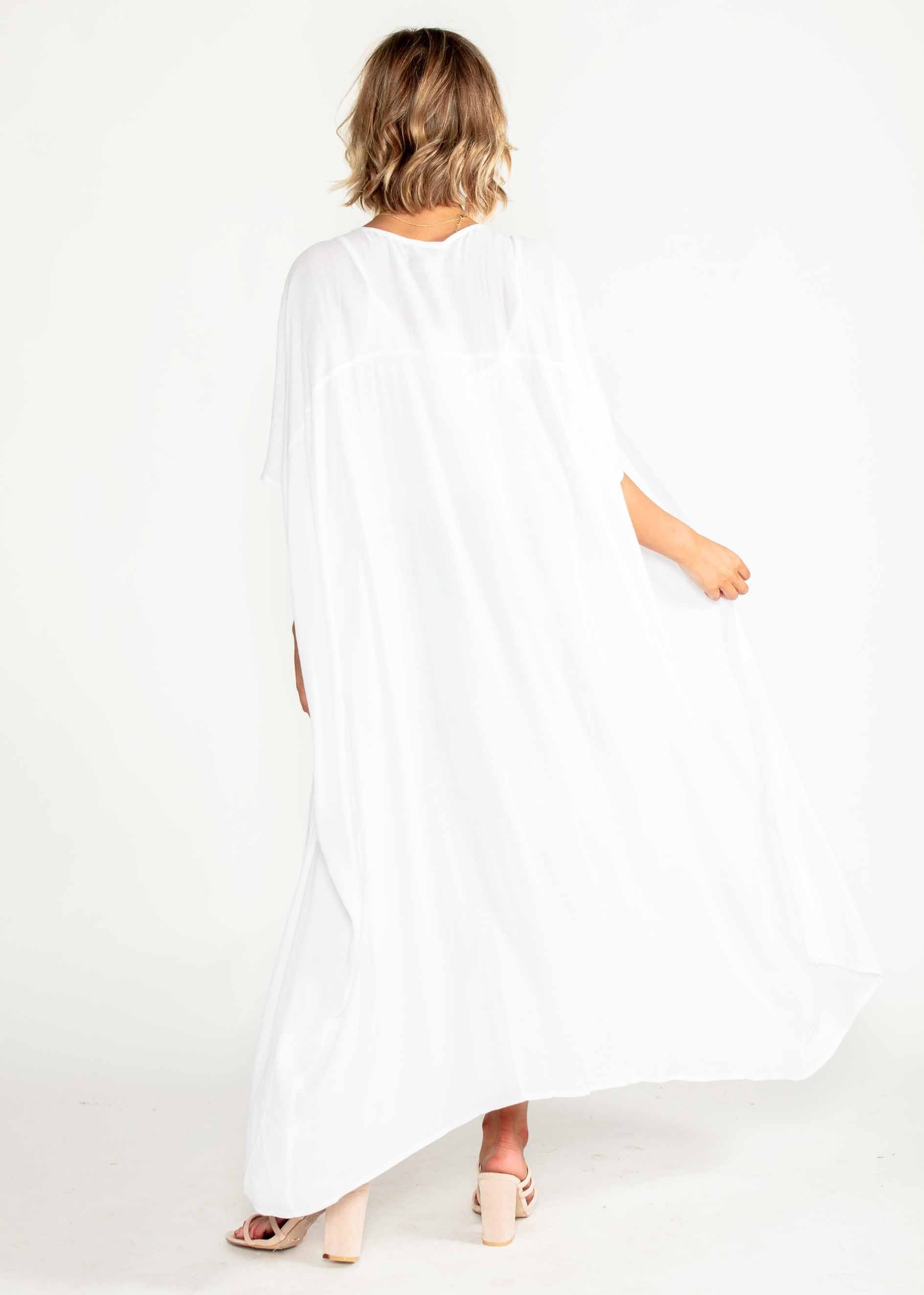Sea You Cape - White