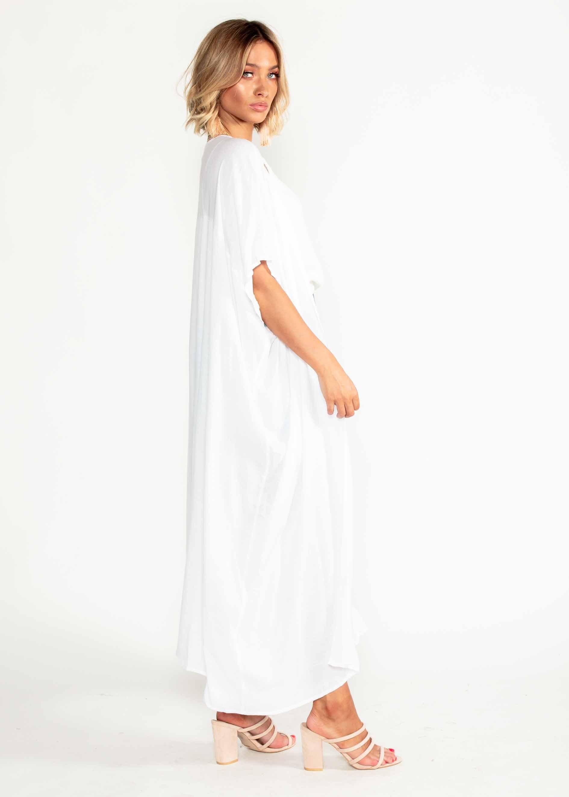 Sea You Cape - White