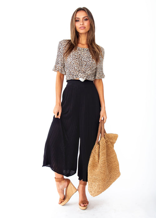 Women's Wintercrest Knit Culottes - Black