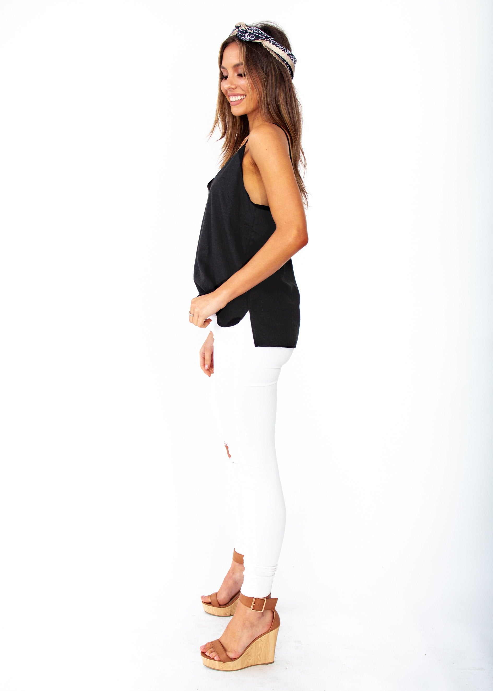 First Time Cami - Black