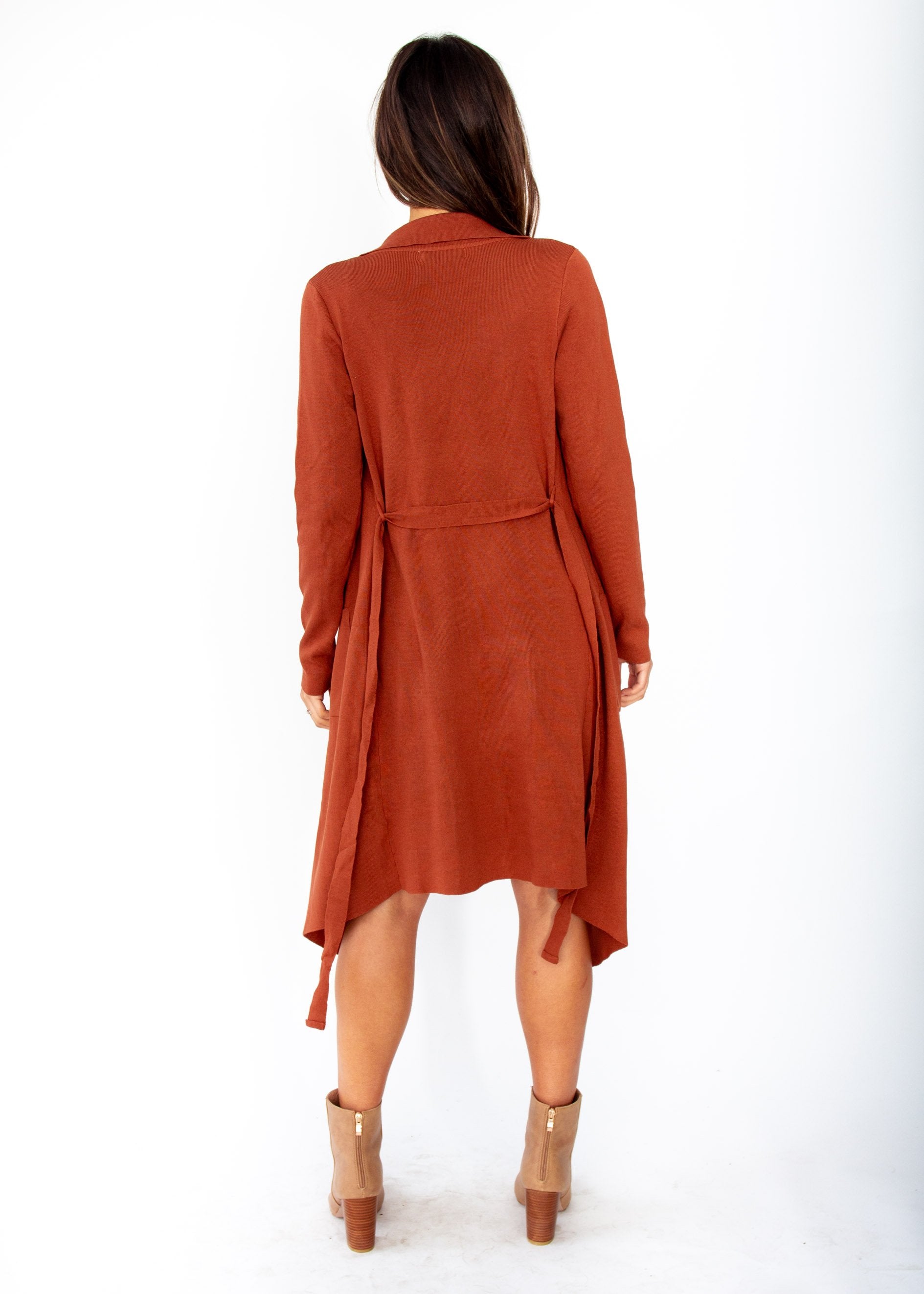 Nights Like This Knit Jacket - Rust
