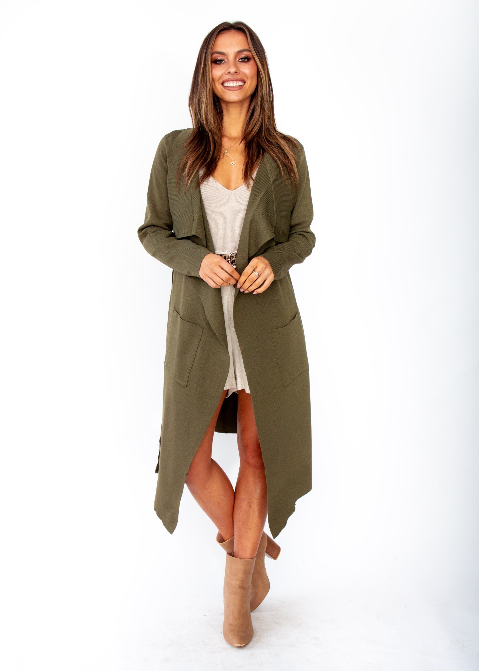 Women's Nights Like This Knit Jacket - Khaki