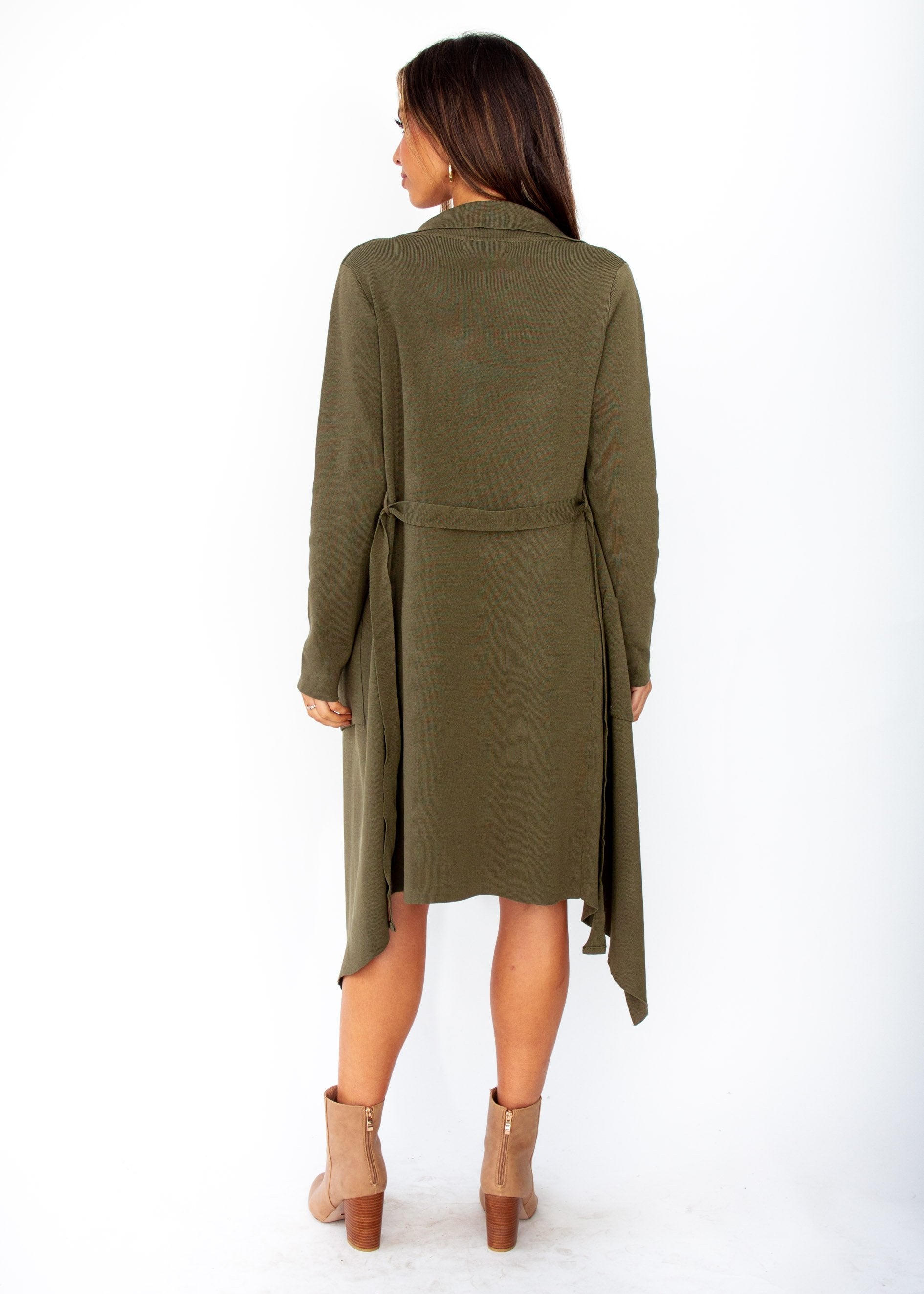 Nights Like This Knit Jacket - Khaki
