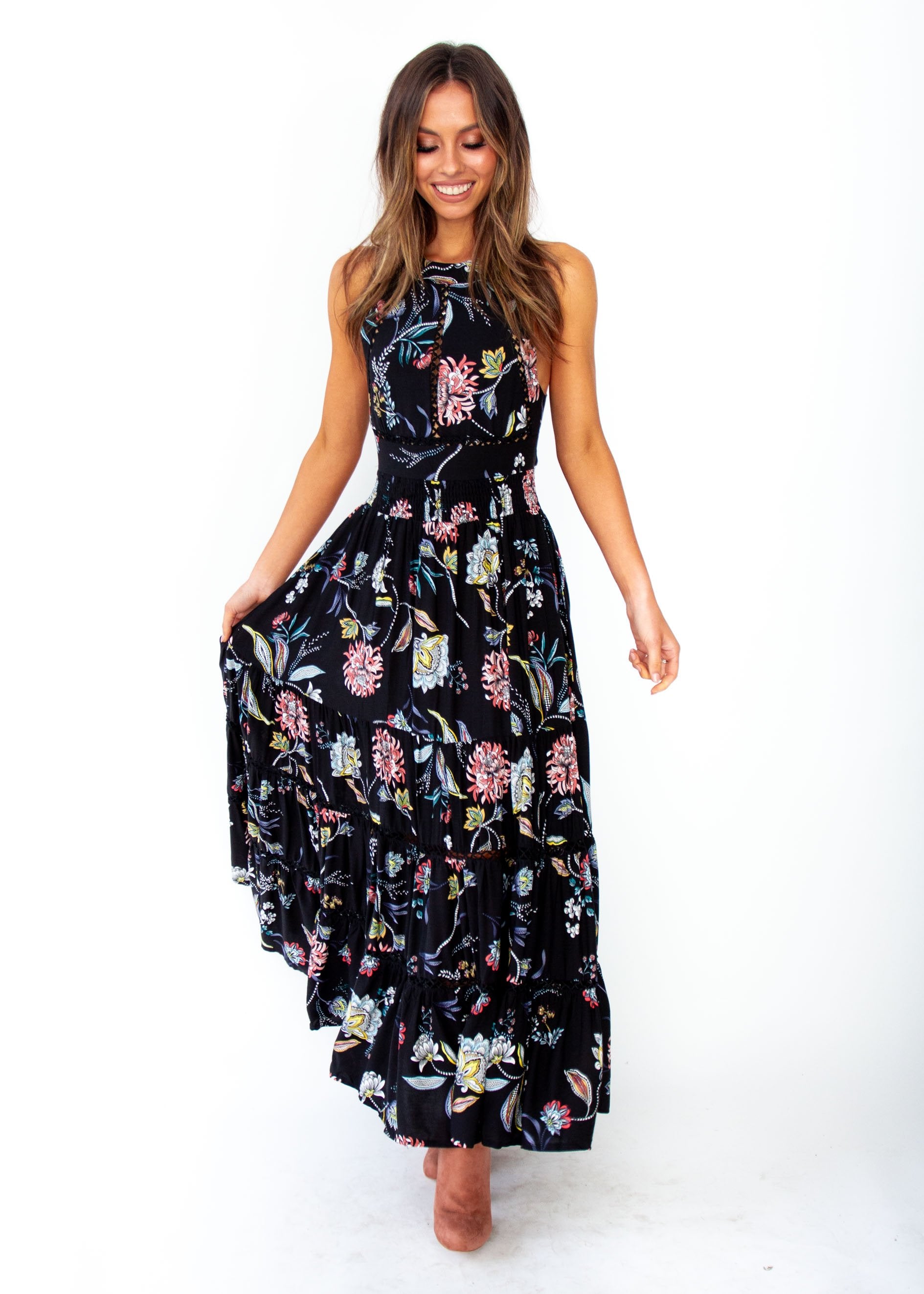 Hurley Maxi Dress - Under The Stars
