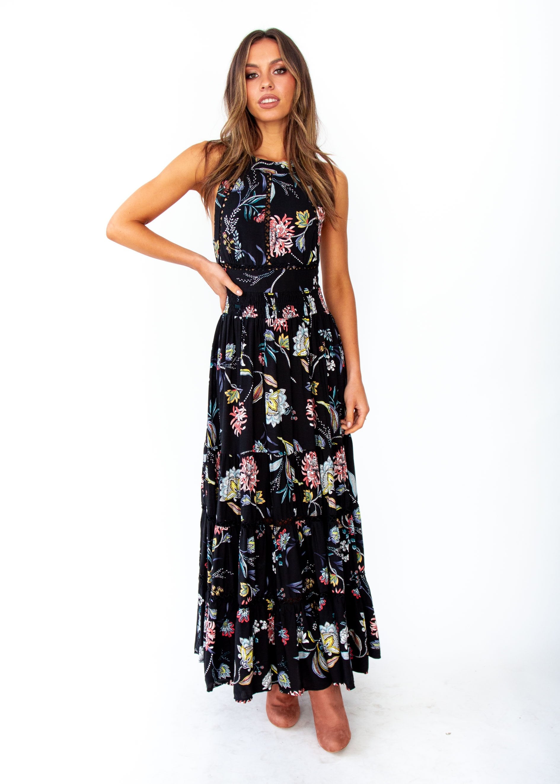 Hurley Maxi Dress - Under The Stars