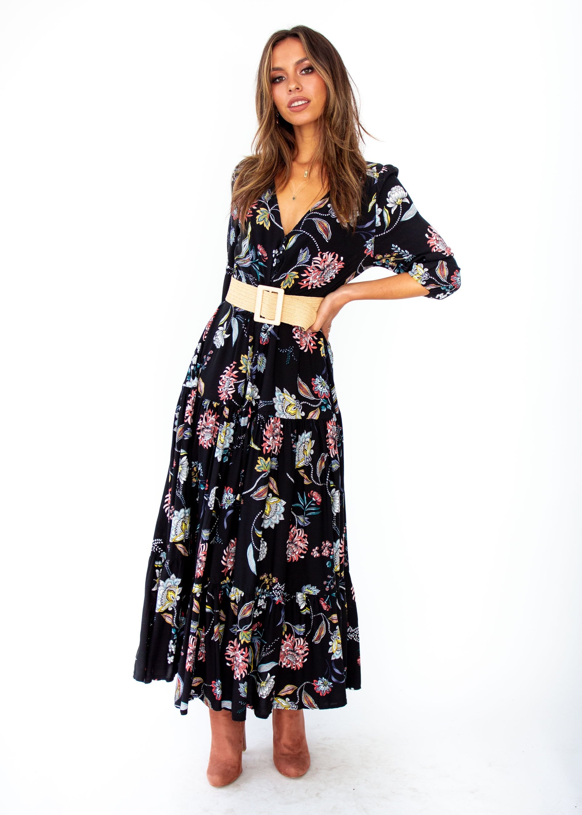 Tessa Maxi Dress - Under The Stars
