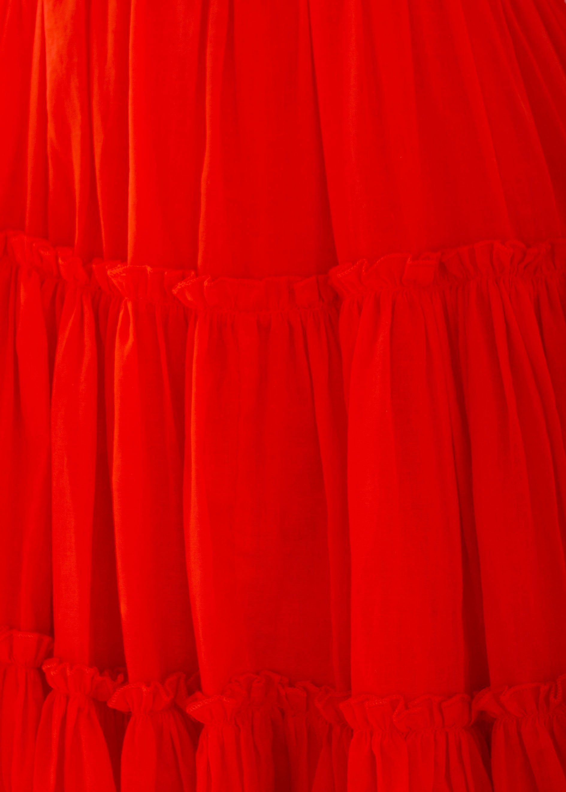 Pippa Swing Dress - Red