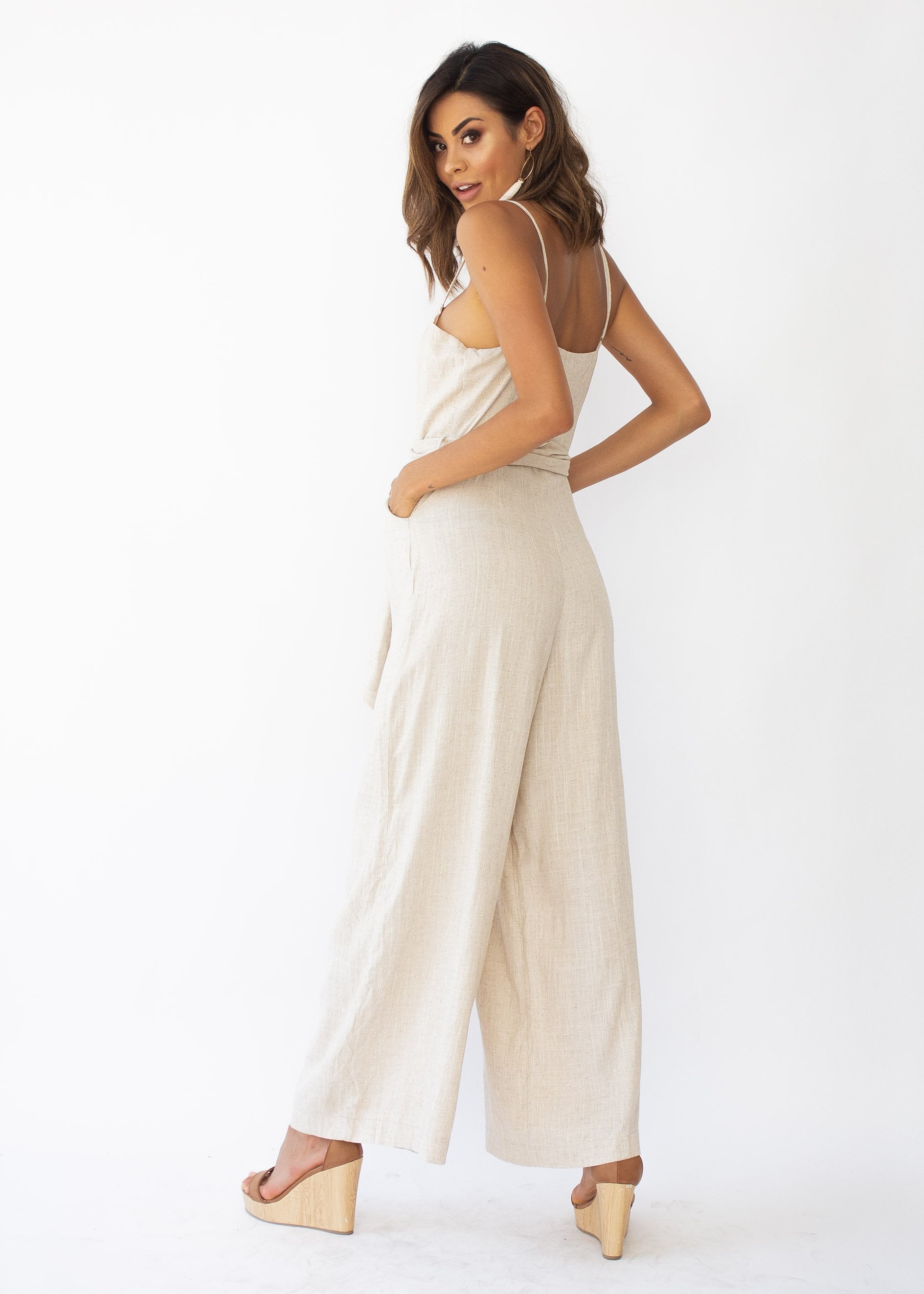 How About Now Pantsuit - Natural