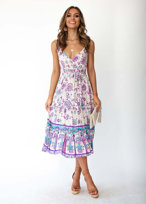 Moondust Midi Dress - Starlight