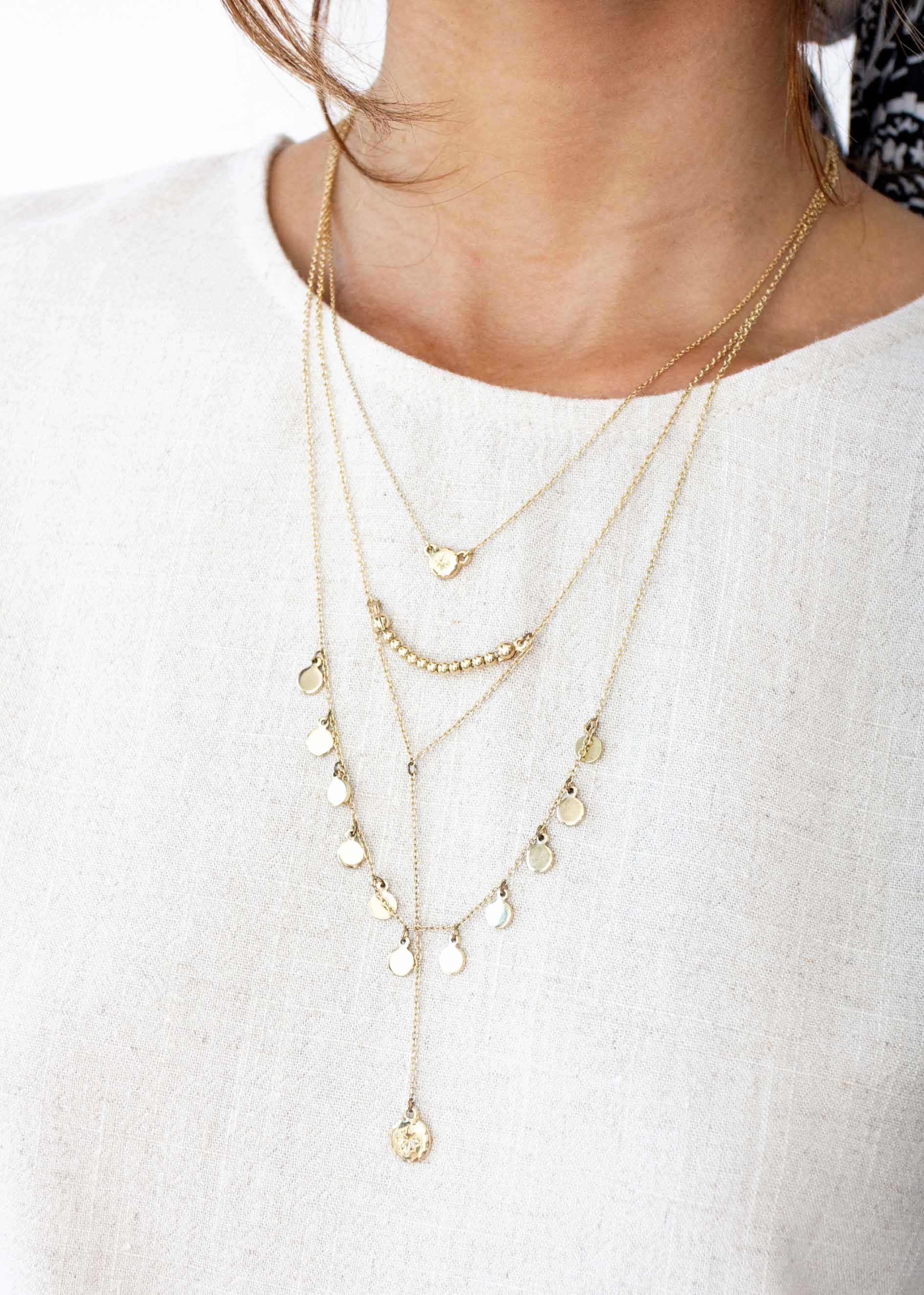 Maje Tribe Necklace - Gold