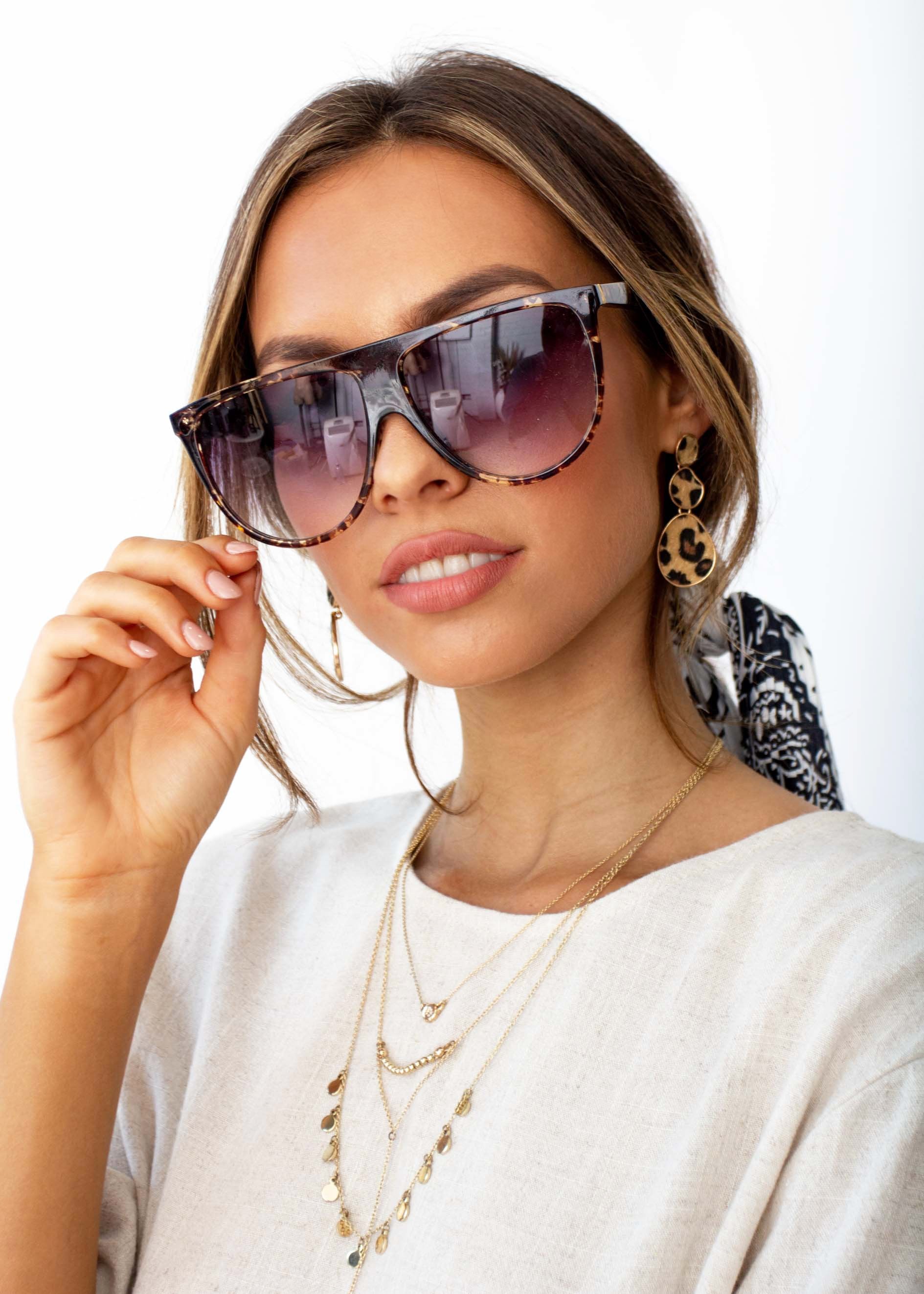 Cleo Sunglasses - Tort