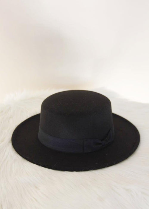 Riviera Boater - Black