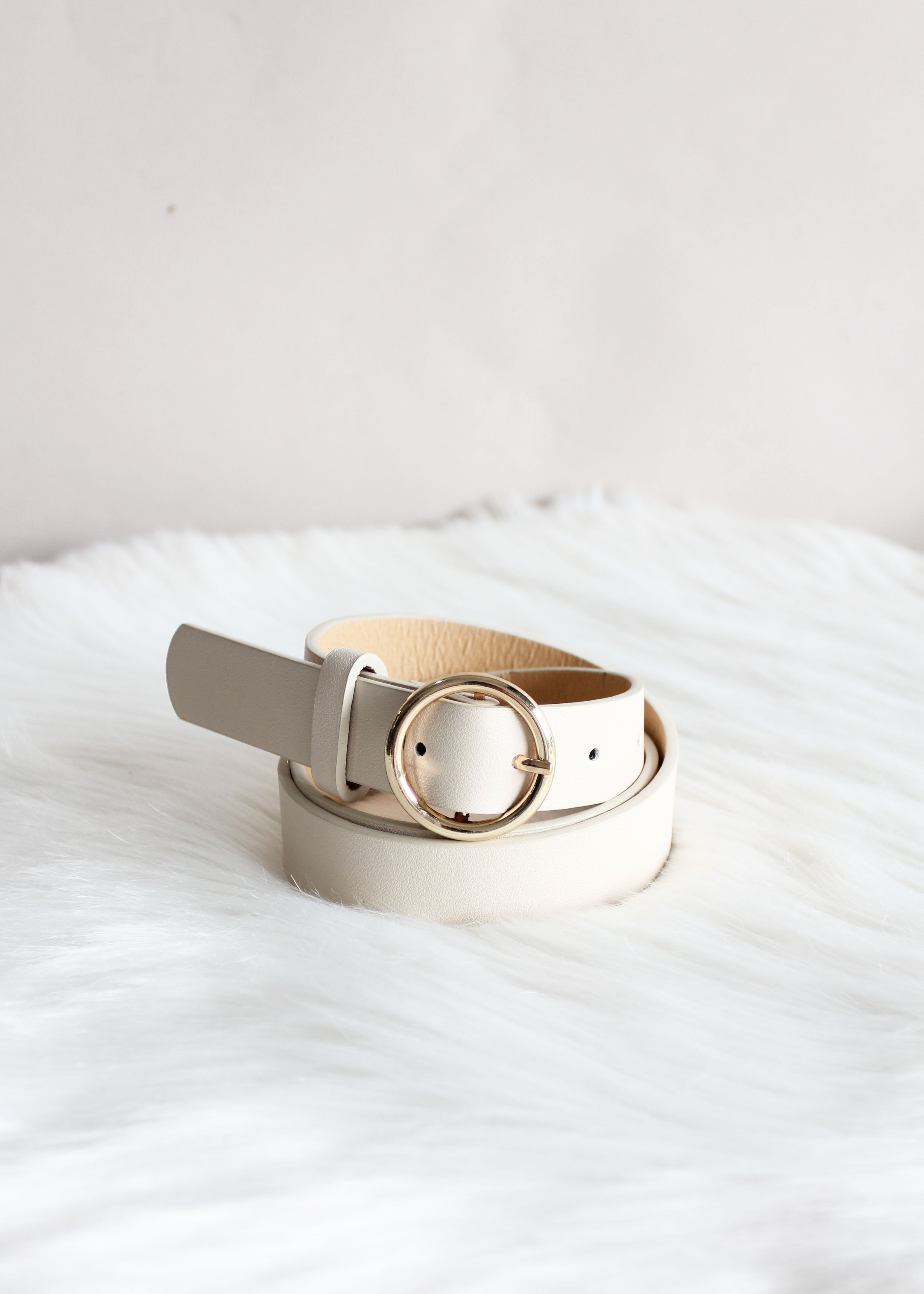 Tully Belt - Ecru