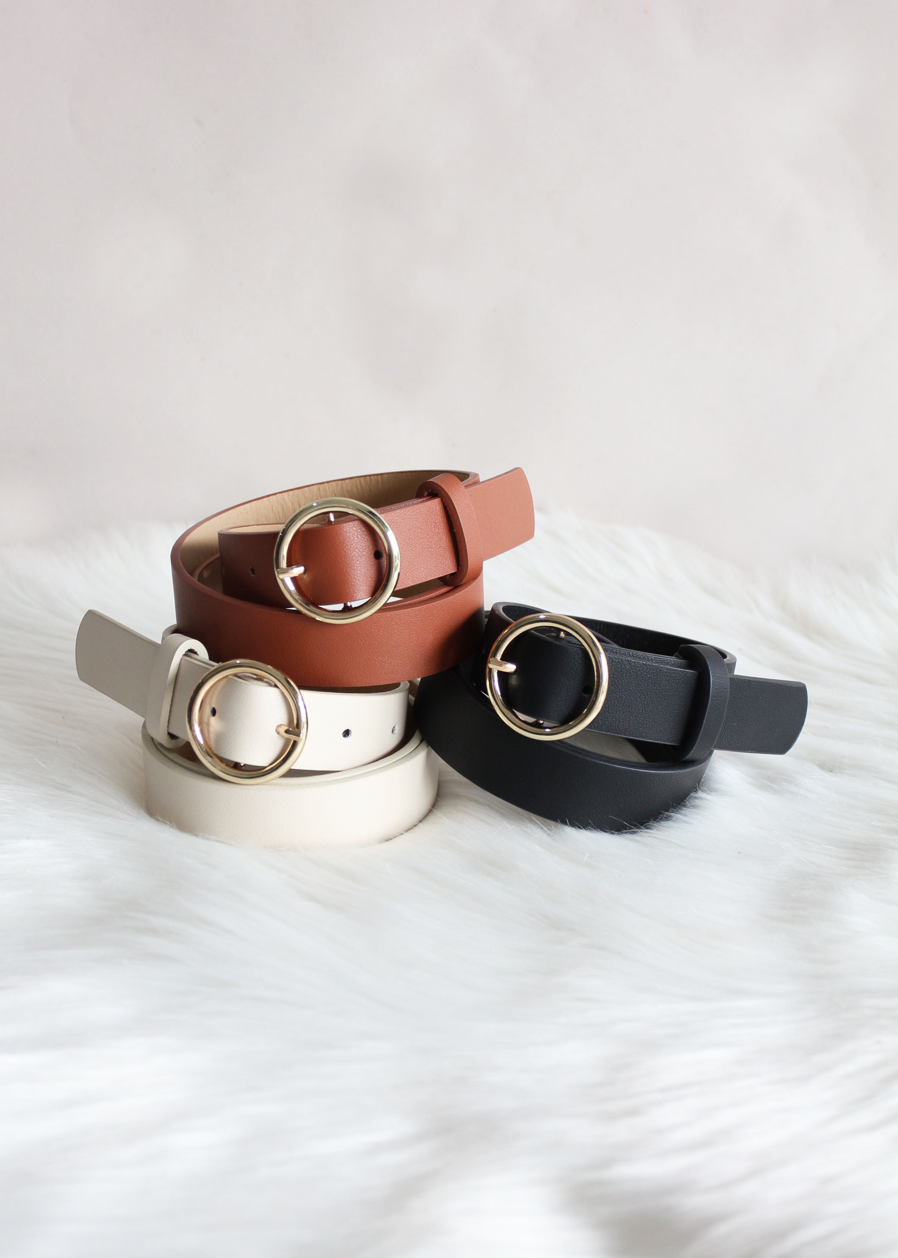 Tully Belt - Ecru