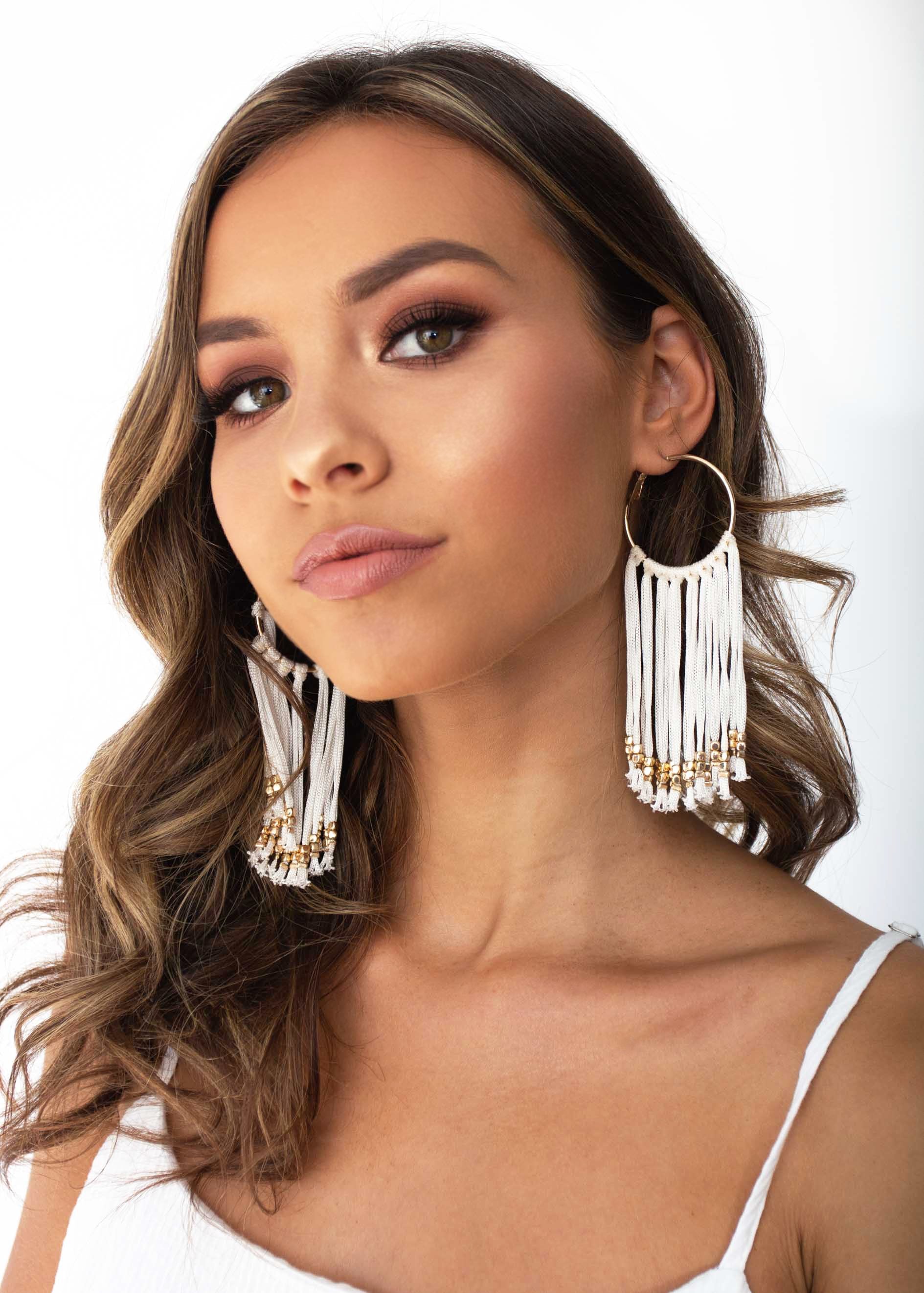 Zariah Earrings - Coconut