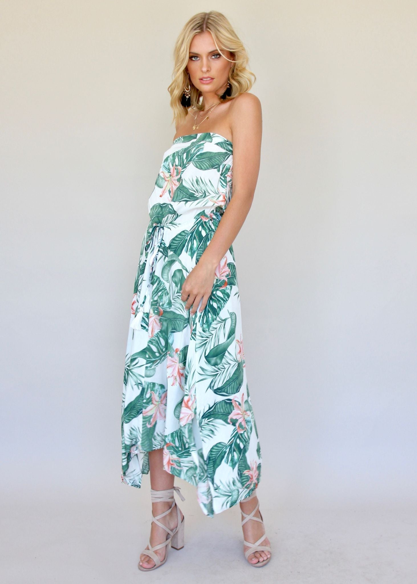 New Freedom Strapless Dress - Florida