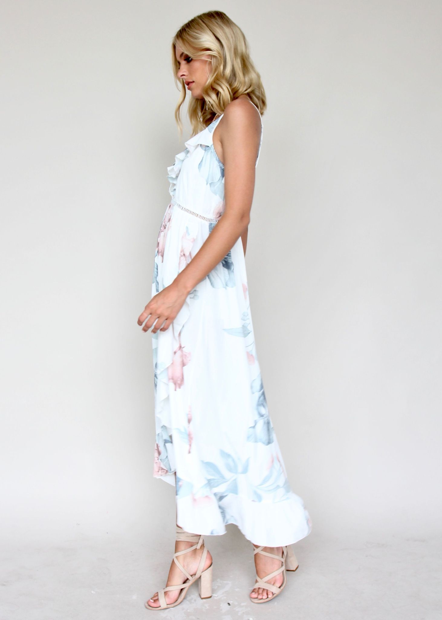 Floral We Know Maxi Dress - Coastal